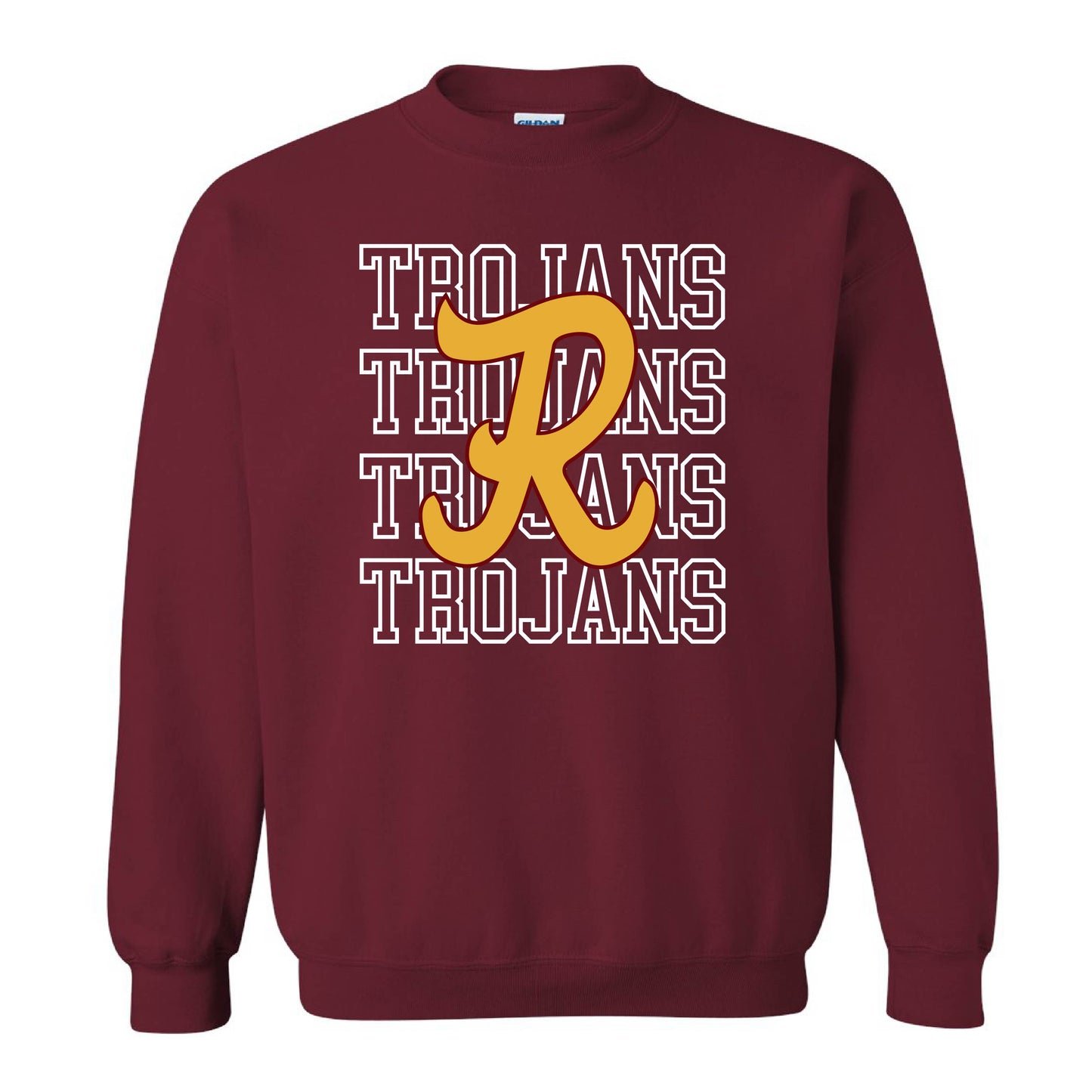 Rigby Trojans x4 - Maroon BASIC Fleece