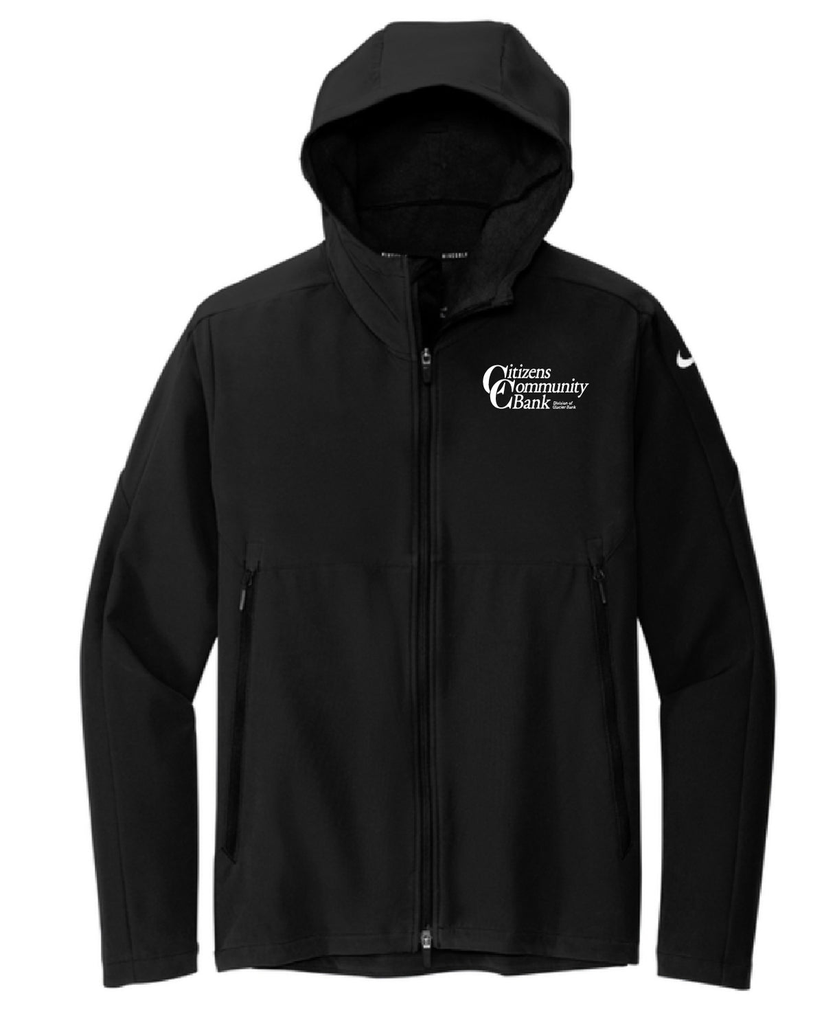 Citizens Community Bank - Tier 1 - Embroidered - Nike Men's Hooded Soft Shell Jacket - NKDR1543