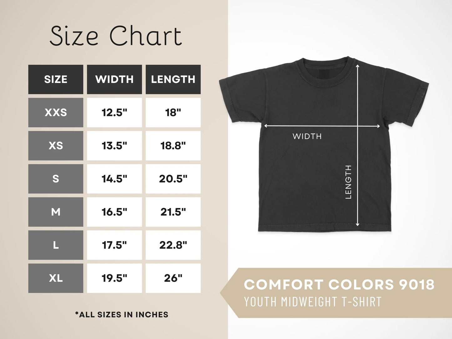 Tysdal Strong - YOUTH Comfort Colors Tee
