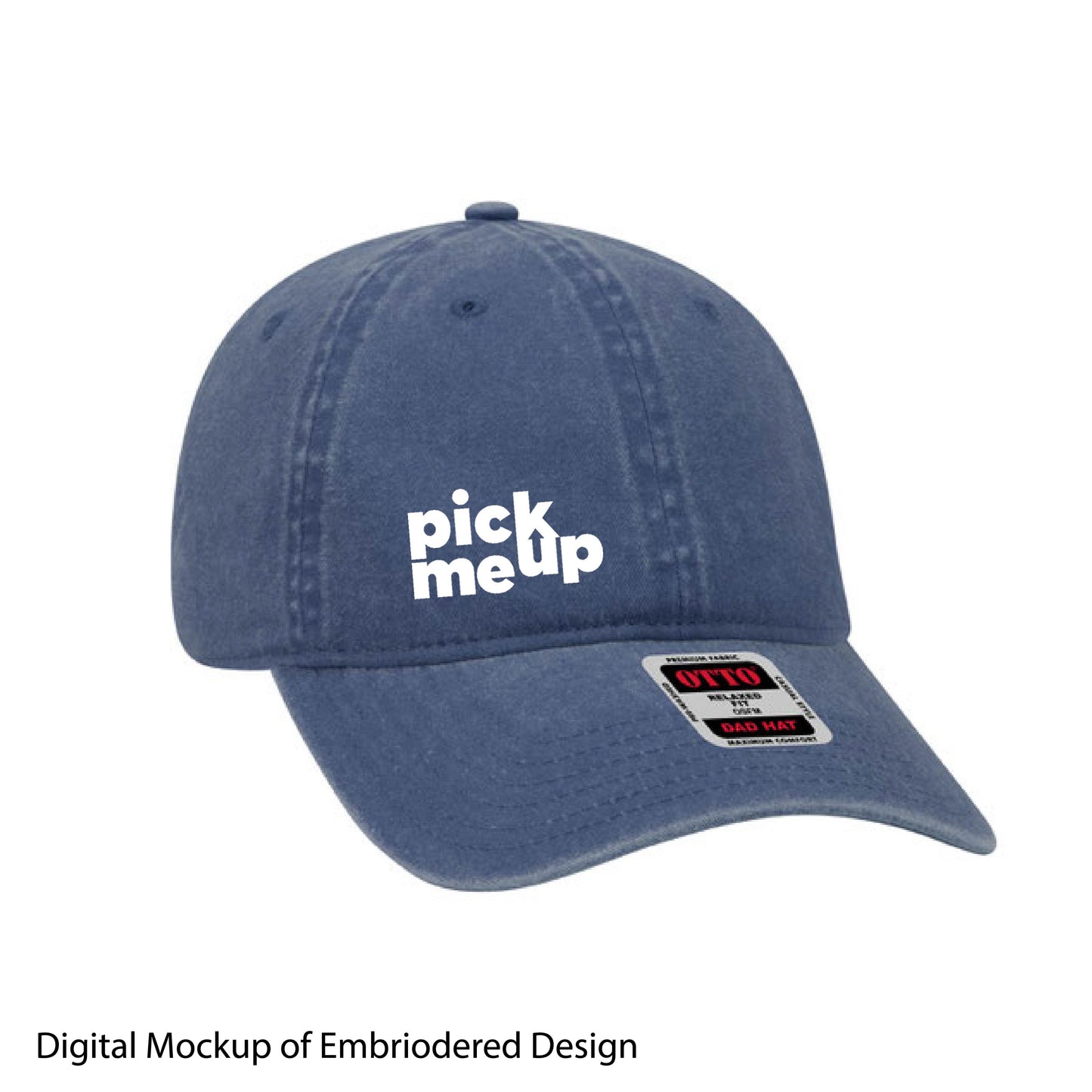 Embroidered Pick Me Up - Baseball Cap