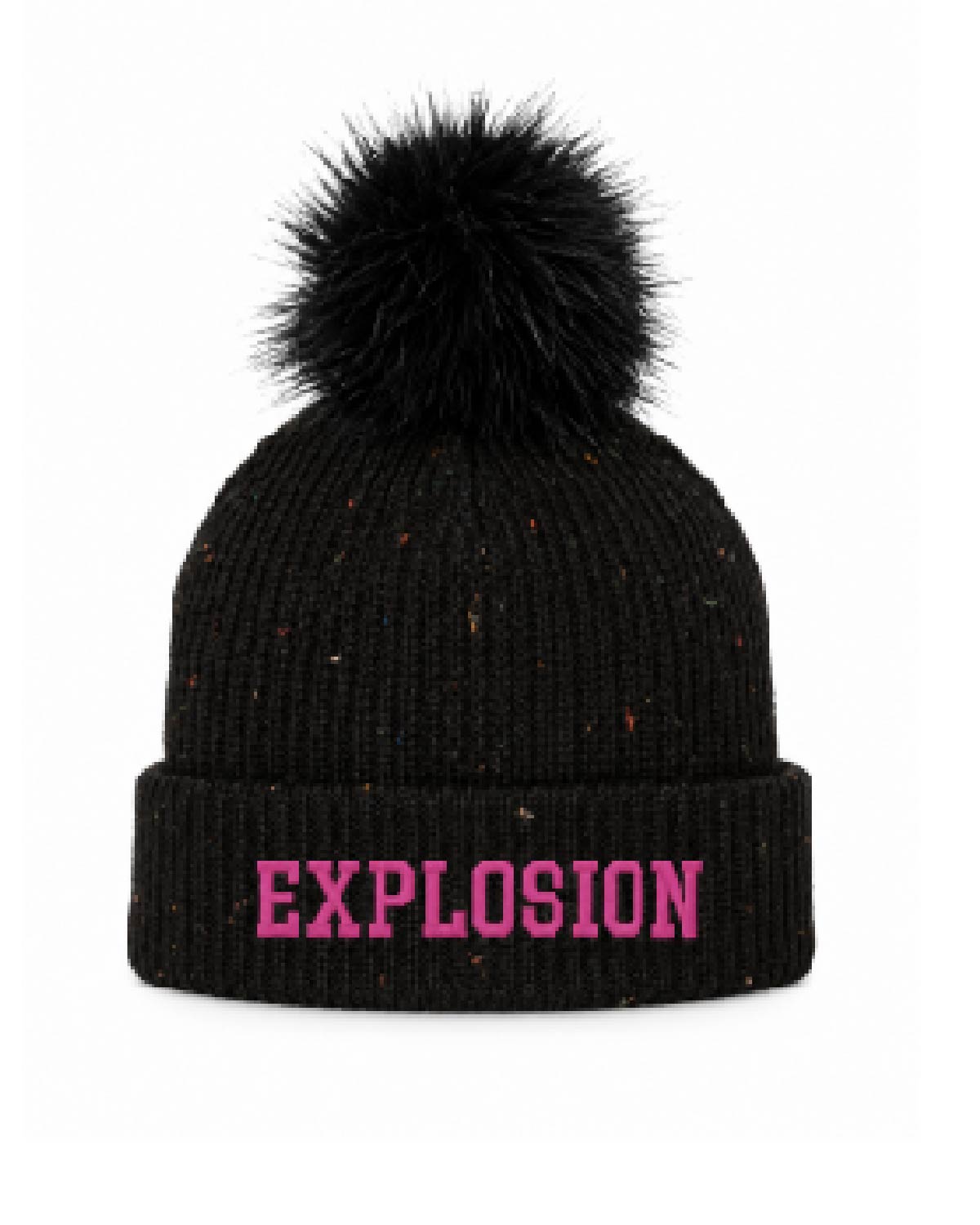 USA Explosion Softball - Embroidered Pom Beanie - Explosion - 6014