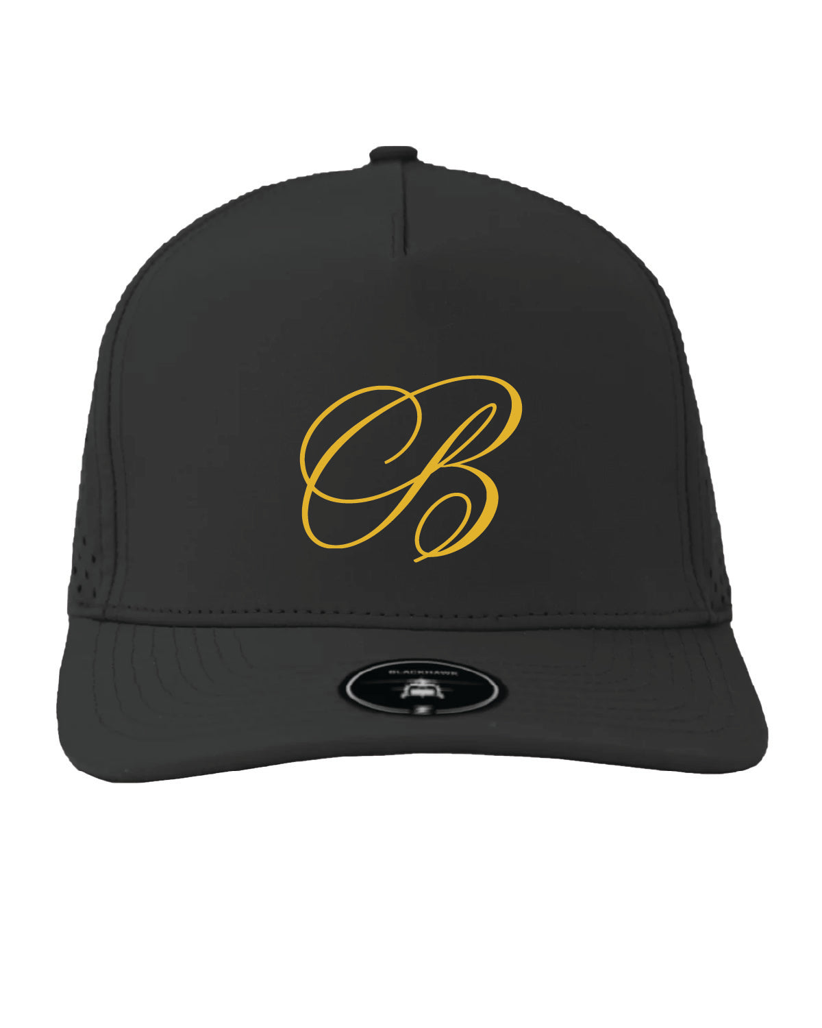 Broadmoor Skating - Embroidered Logo - Two Options - Embroidered Zapped Blackhawk Hat
