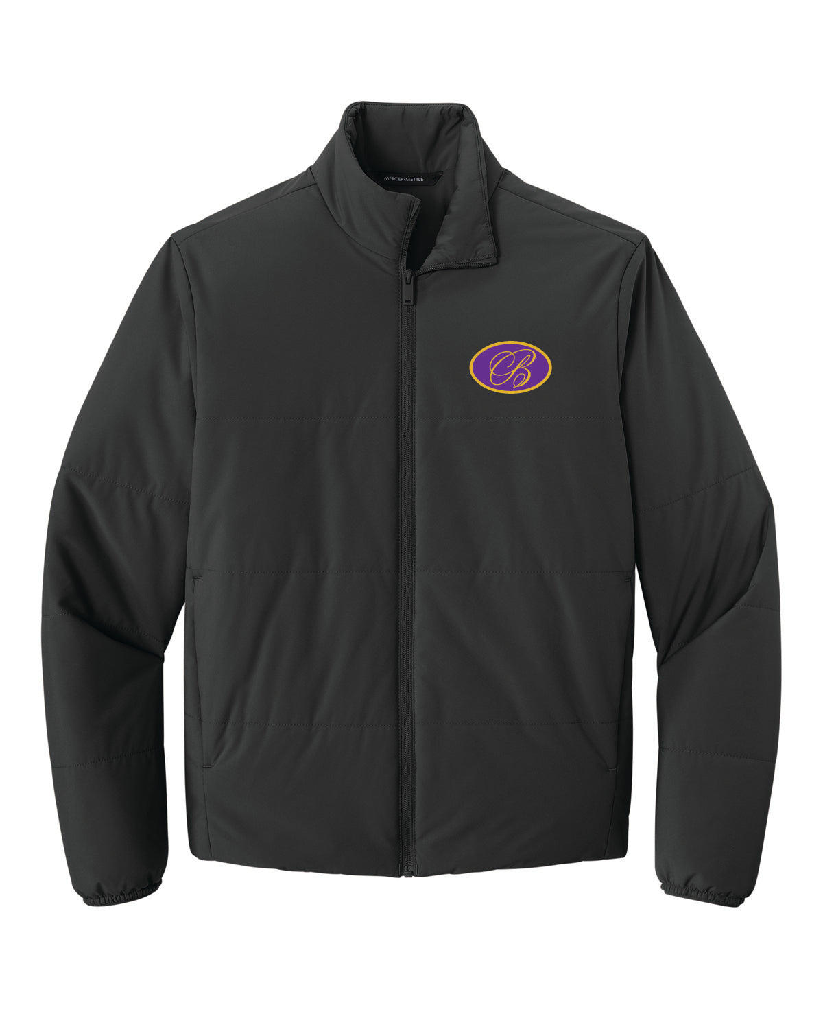 Broadmoor Skating - Embroidered - Pocket Logo - Men's Mercer+Mettle Quilted Jacket MM7220