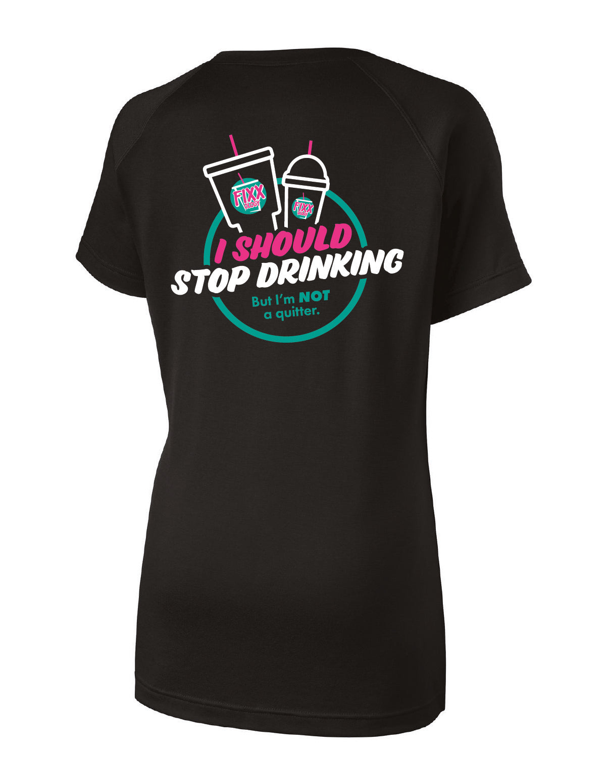 Women's Sport Tek Athletic Tee - Printed Design