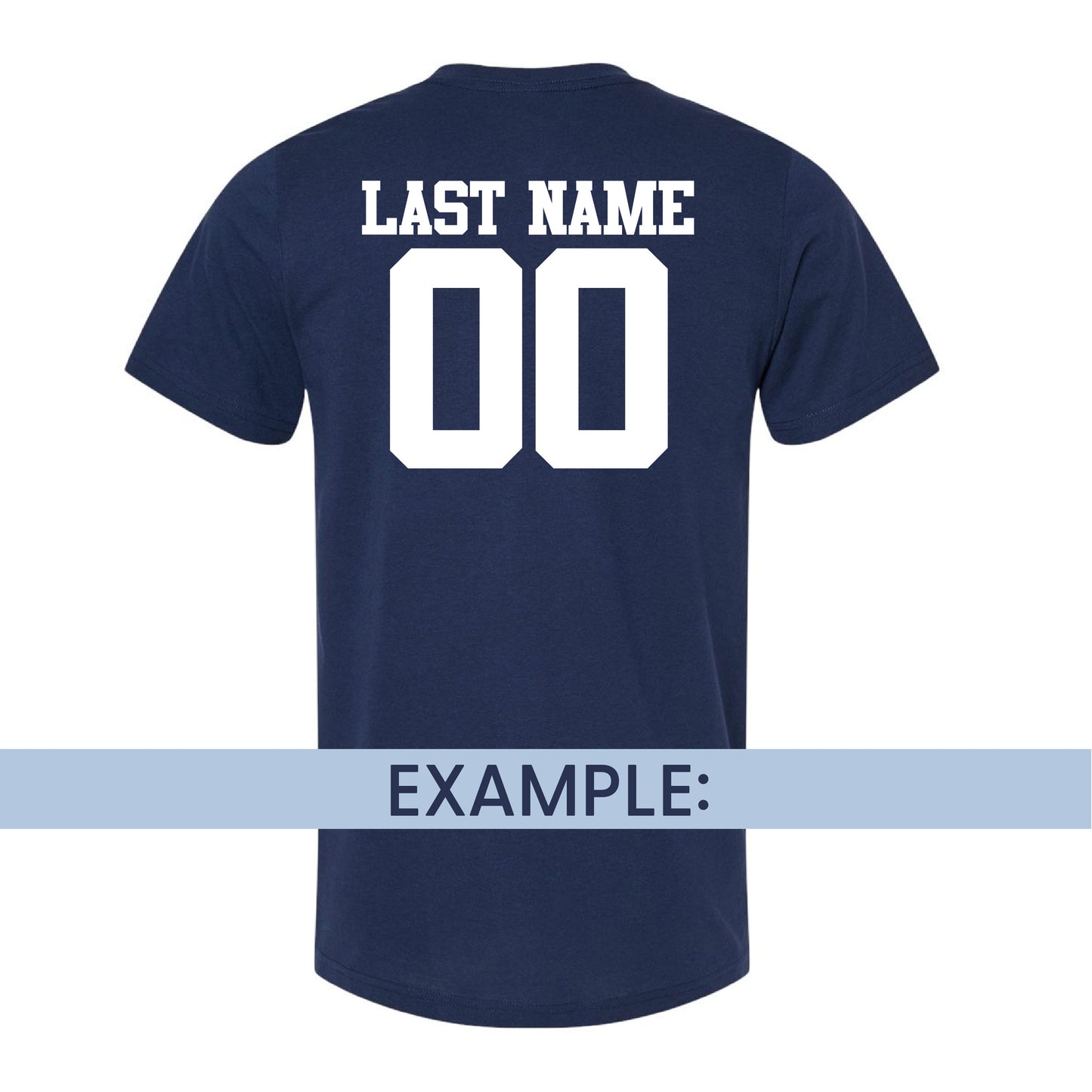 Grizz Football (5 STARS) - NAVY Unisex Tee