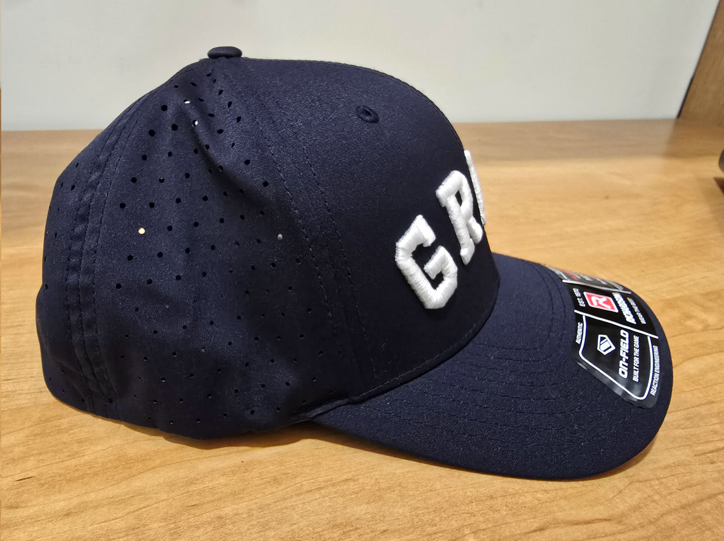 GRIZZ (Puff Embroidery) - Laser Perf R-flex Cap