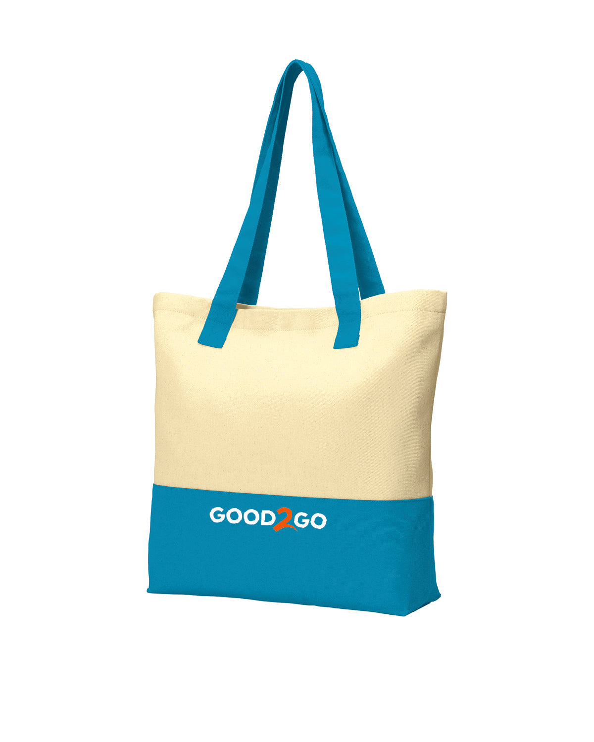 Good2Go - Printed - Port Authority Colorblock Cotton Tote - BG414