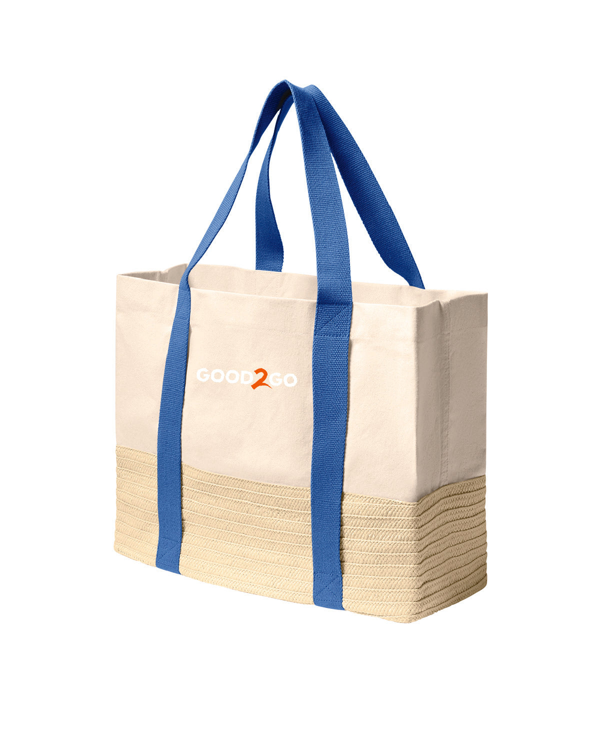 Good2Go - Printed - Port Authority Straw Market Tote - BG450