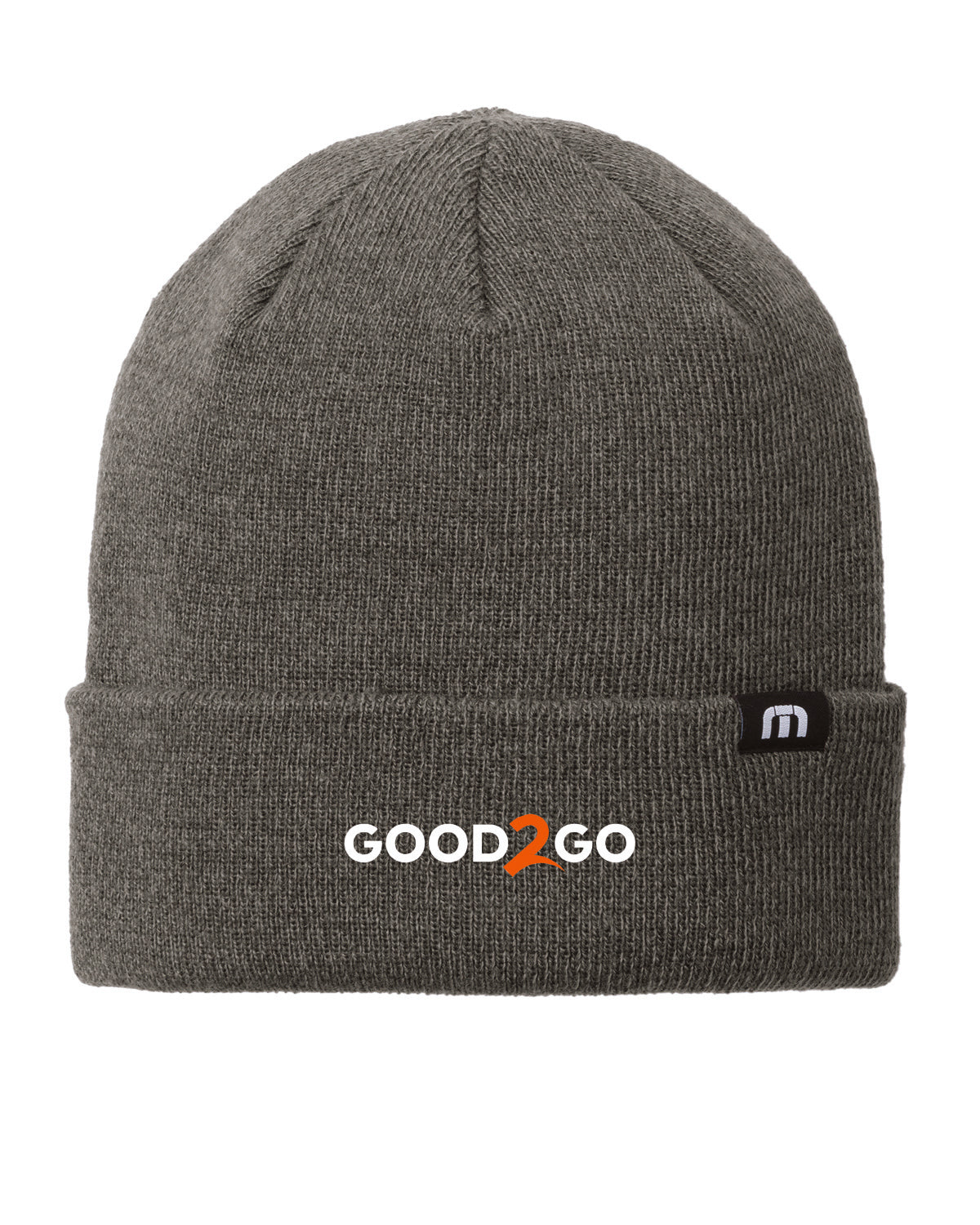 Good2Go - Embroidered - TravisMathew Solid Cuff Beanie - TM1MY394