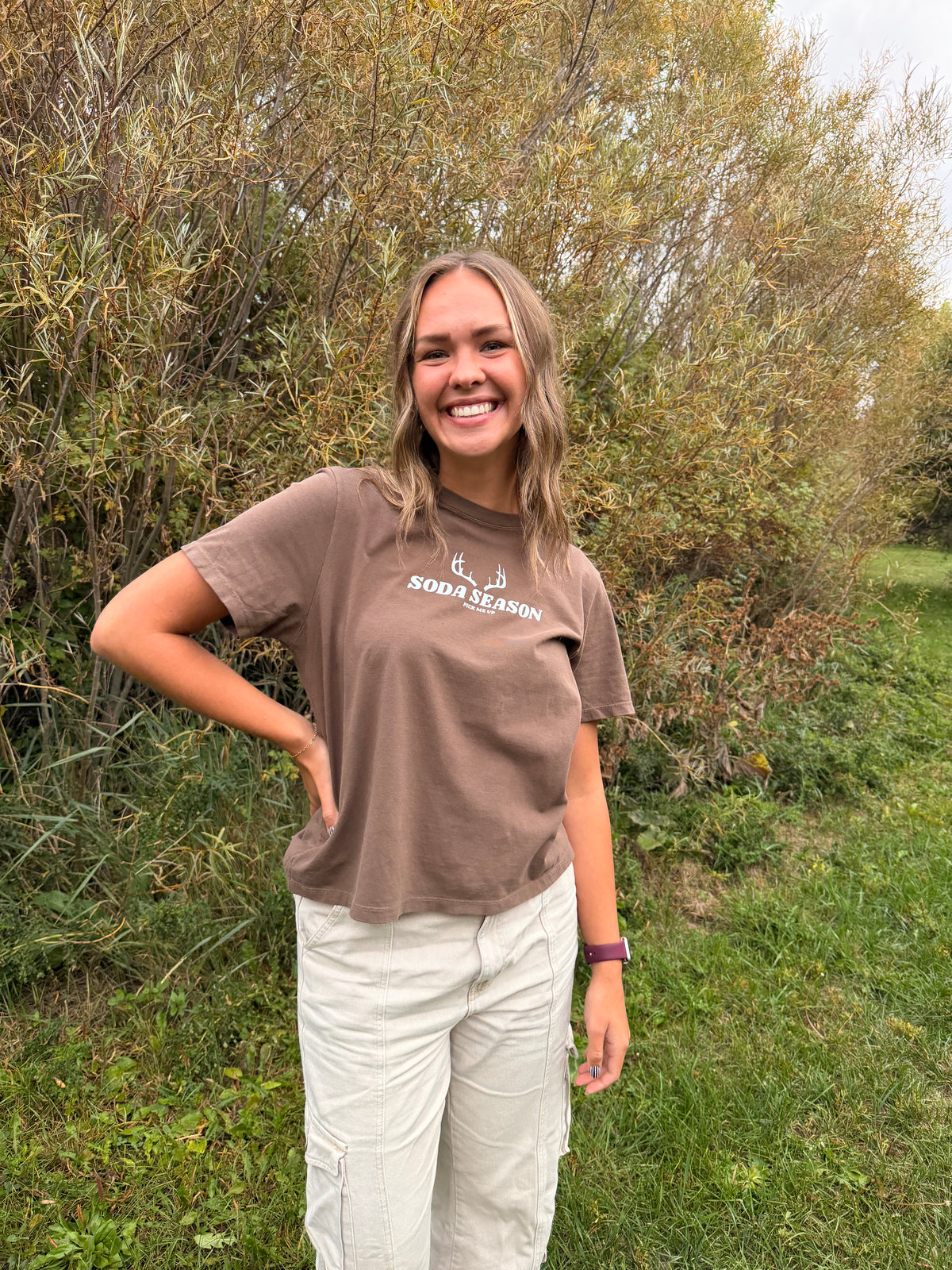 Pick Me Up - Soda Season - Bella Canvas Women's Garment Dyed Tee - 6110GD