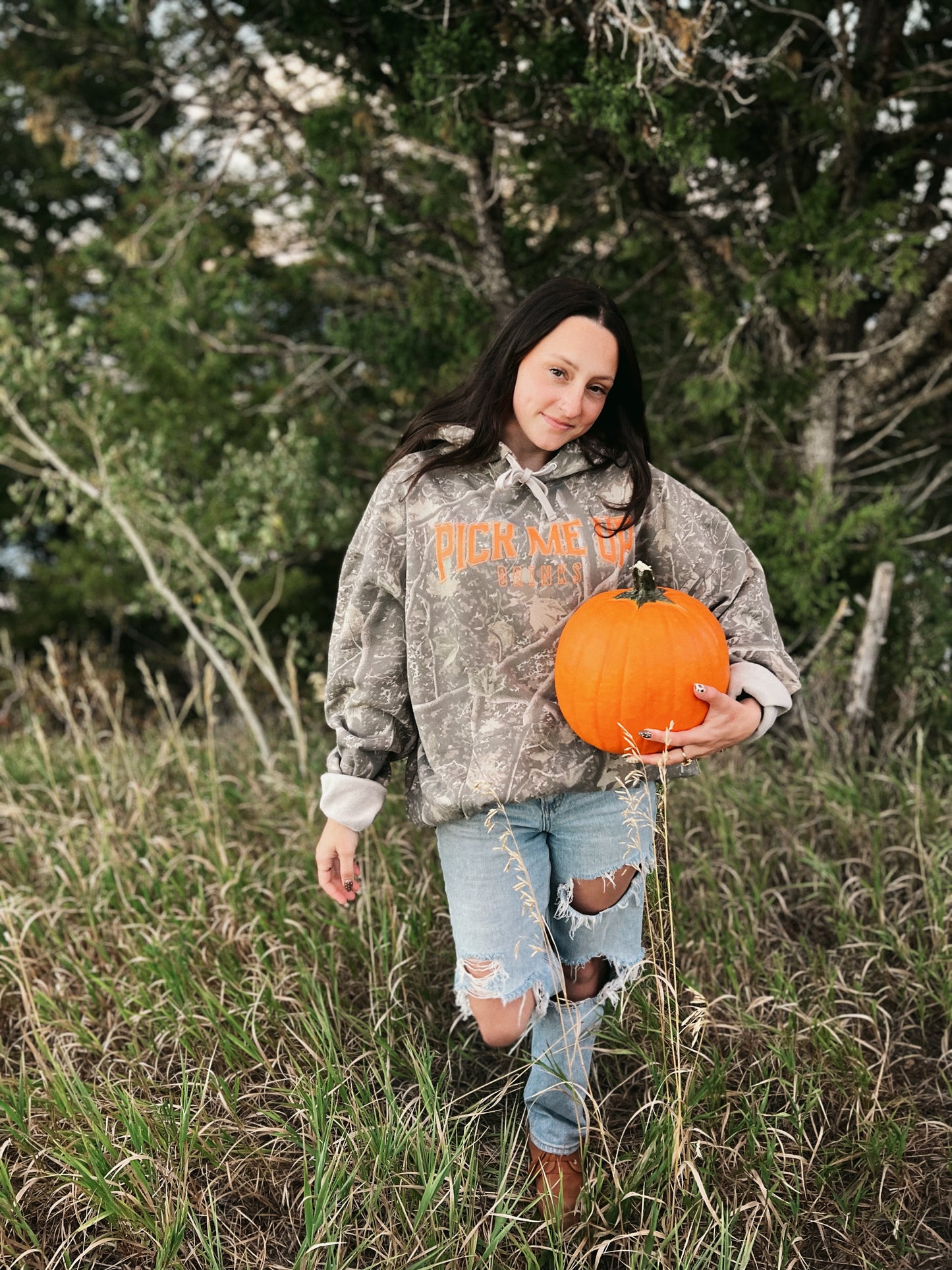 Pick Me Up - Core Camo Hoodie