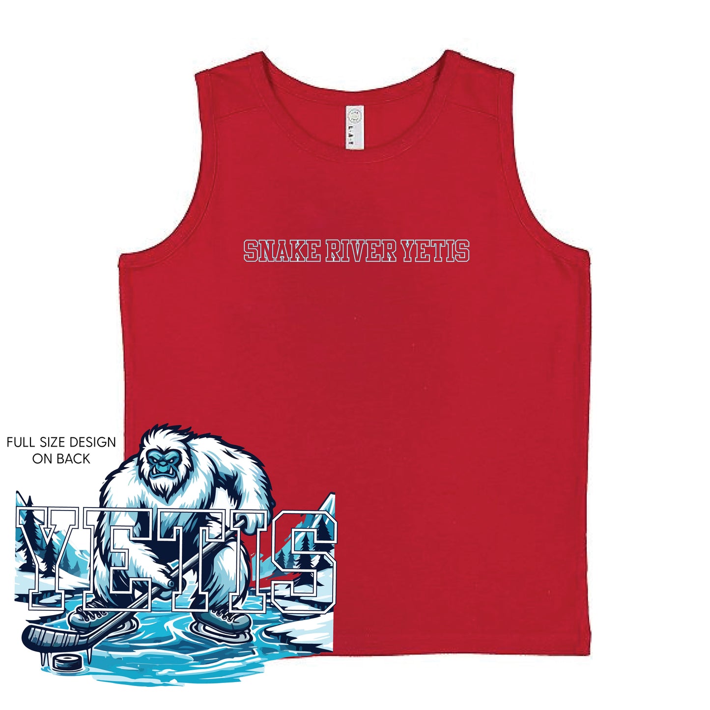 Snake River Yetis - Youth TANK