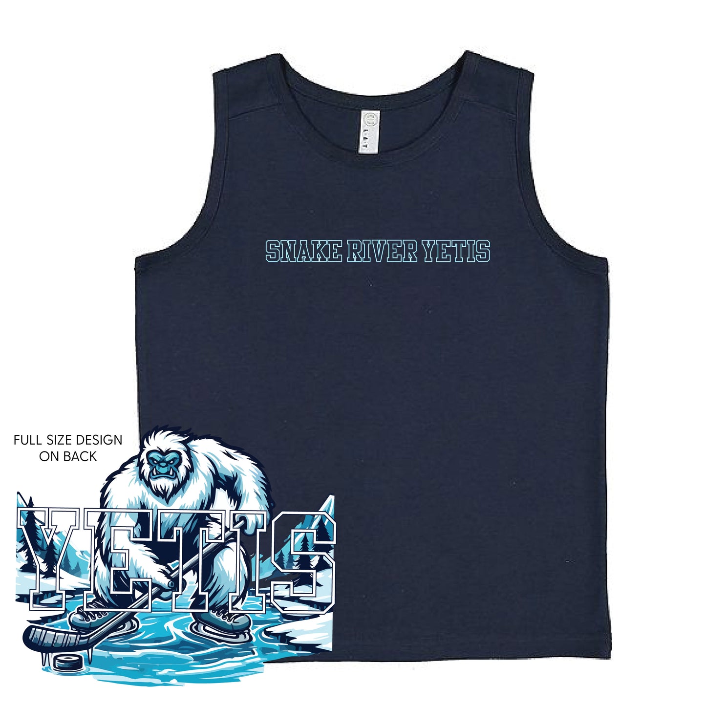 Snake River Yetis - Youth TANK