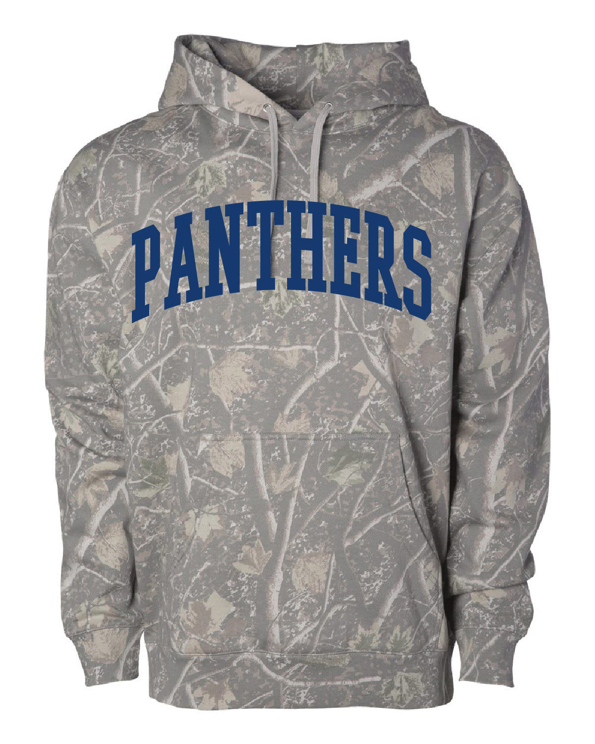 West Jefferson High School x VAST Apparel - SS4500 - Camo Hoodie - PANTHERS (Arched)