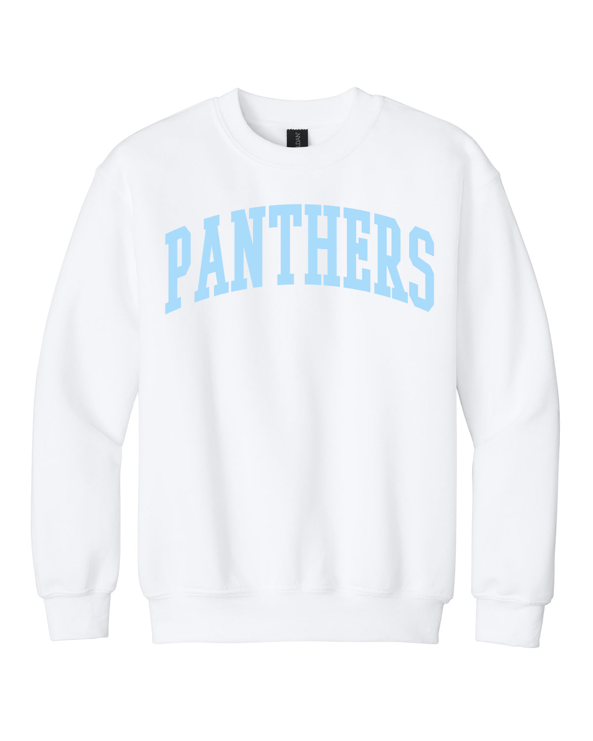 West Jefferson High School x VAST Apparel - Youth Gildan Crewneck - PANTHERS (Arched)
