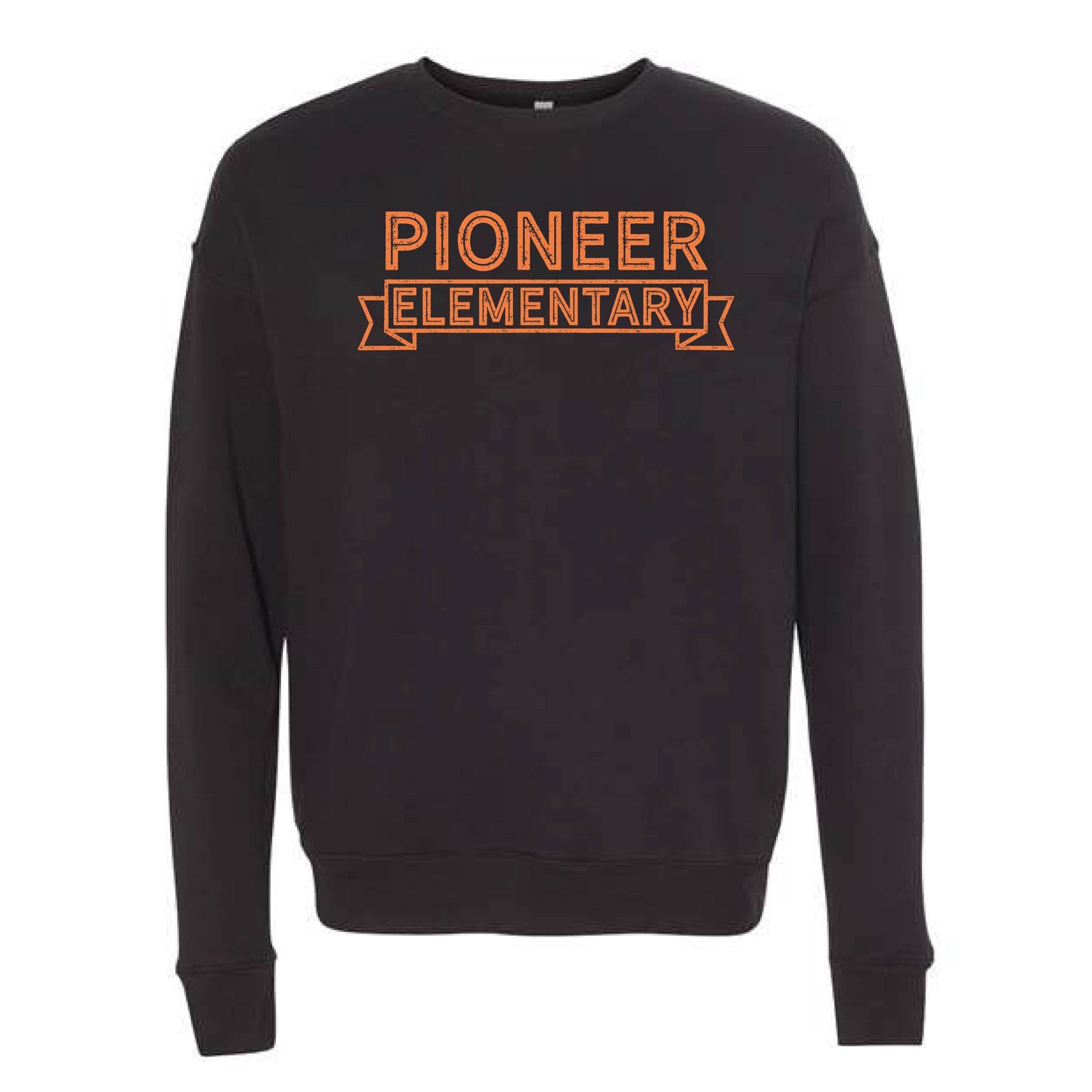 Pioneer Elementary - Banner - BLACK Super Soft Fleece