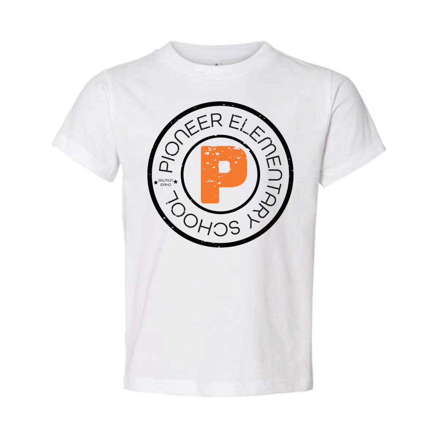 Pioneer Elementary - Circle Logo - Child Tee