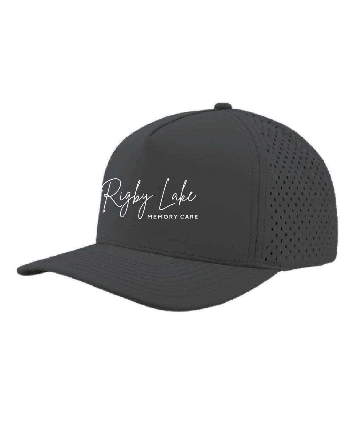 Rigby Lake Memory Care - Embroidered Logo - Zapped Headwear Snapback - Blackhawk