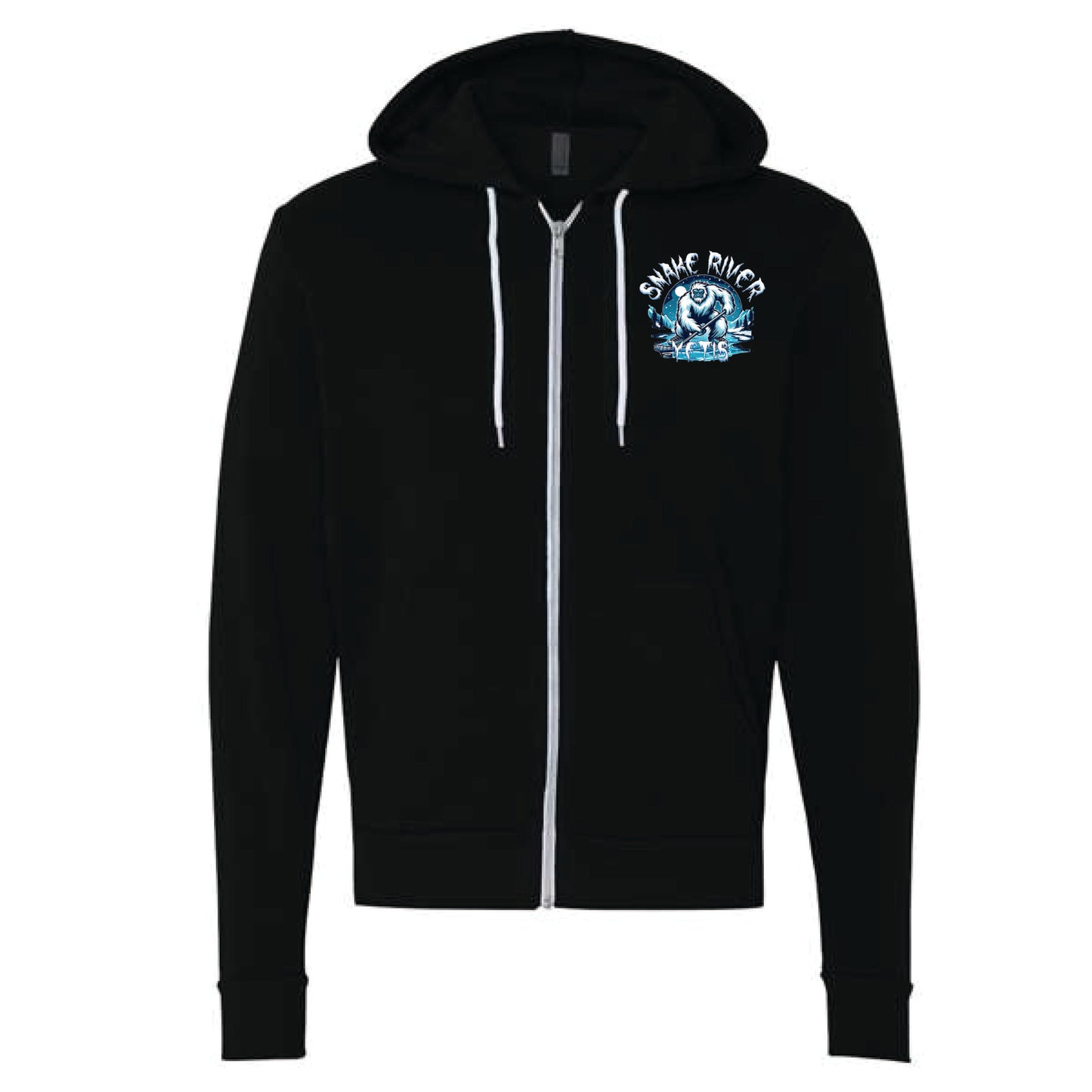 Snake River Yetis Warm Up - Adult Zip Hoodie