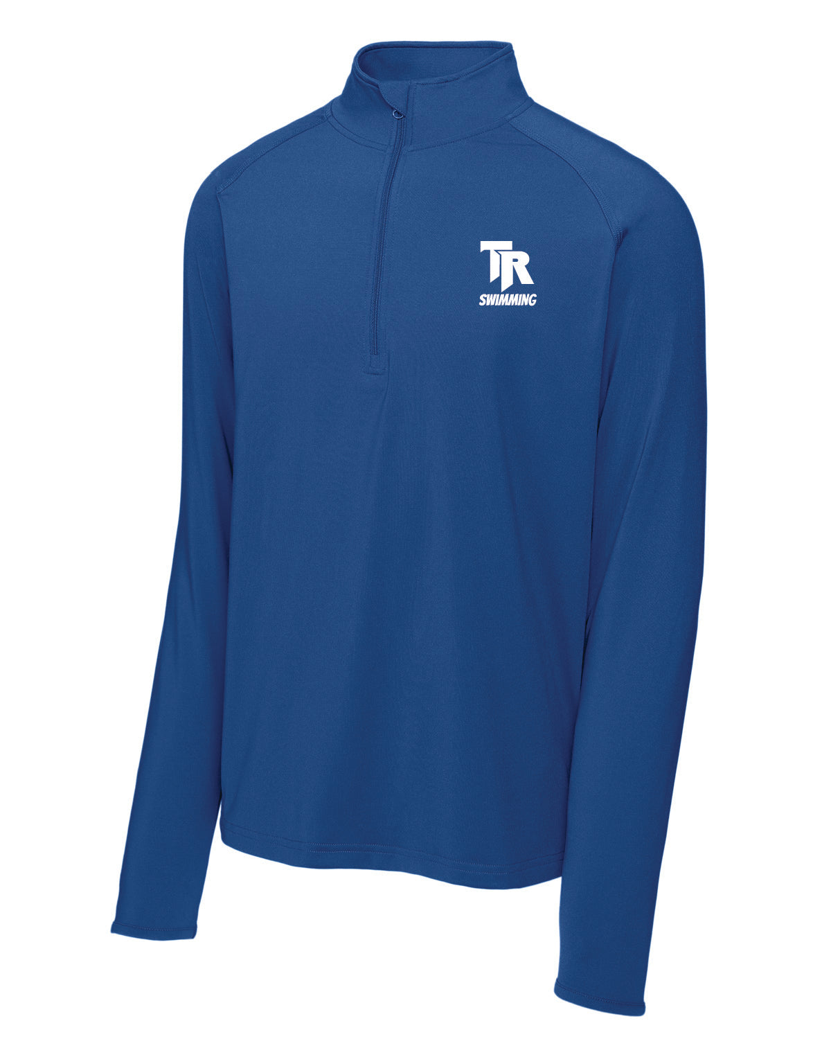 Thunder Ridge Swimming - Embroidered - SportTek Sport Wick 1/4 zip - ST850