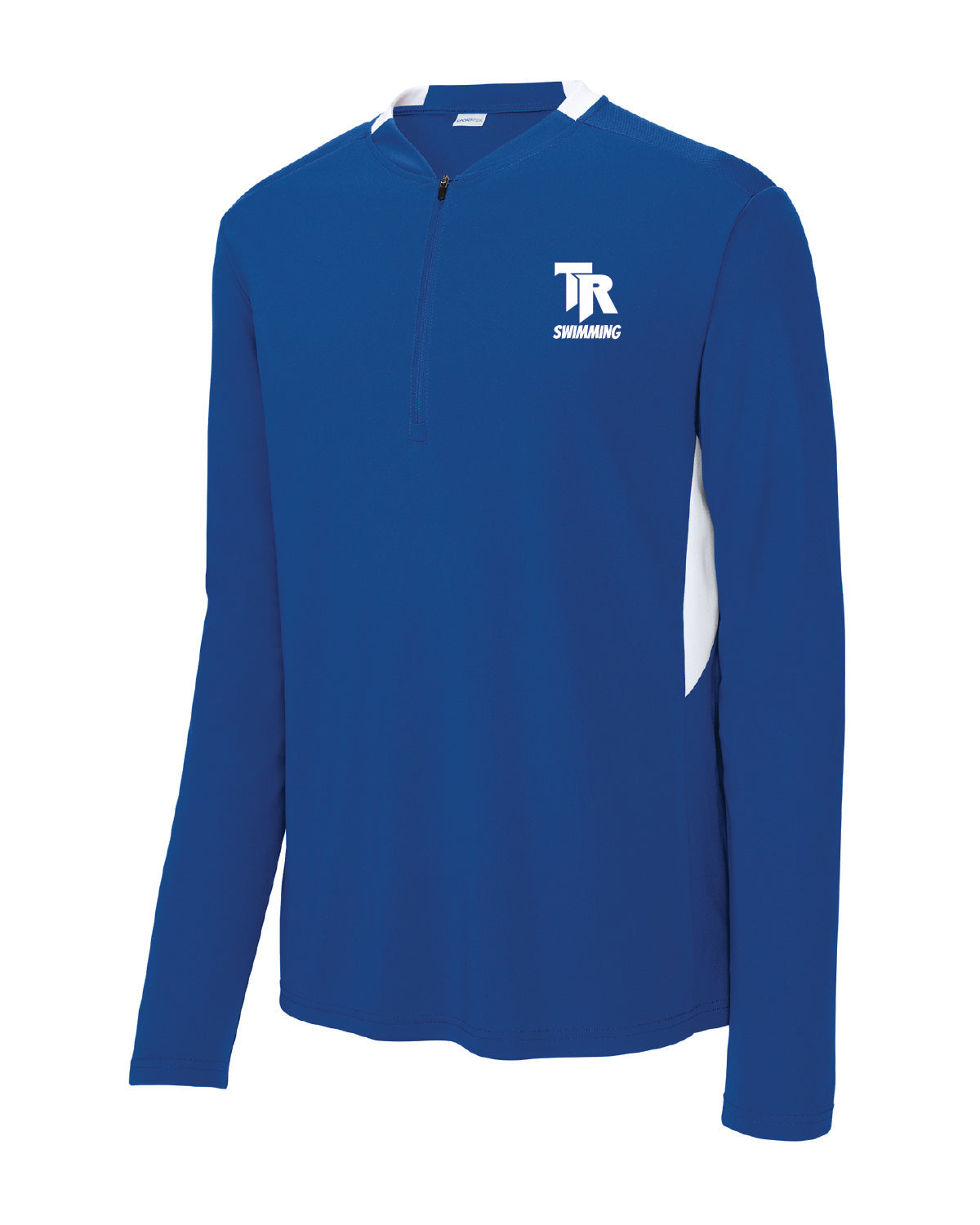 Thunder Ridge Swimming - Embroidered - Sport Tek Club 1/4 Zip - ST443