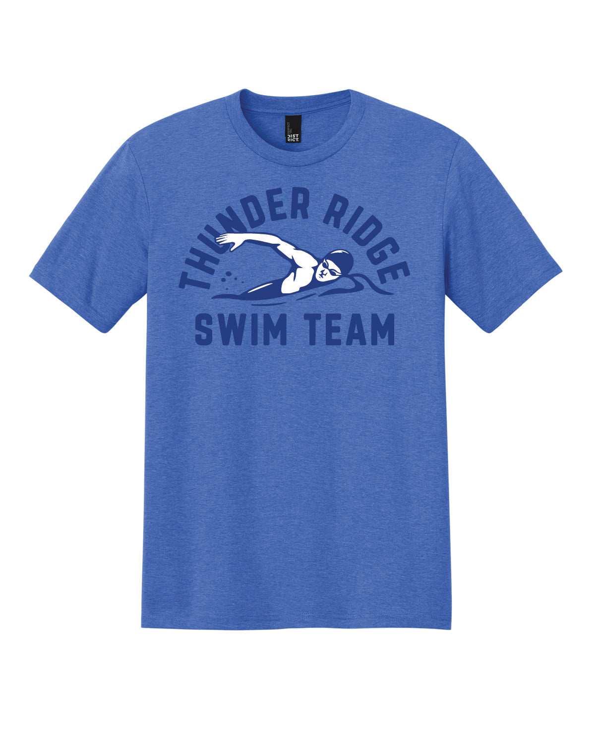 Thunder Ridge Swimming - Printed - District® Perfect Tri® Tee - DM130