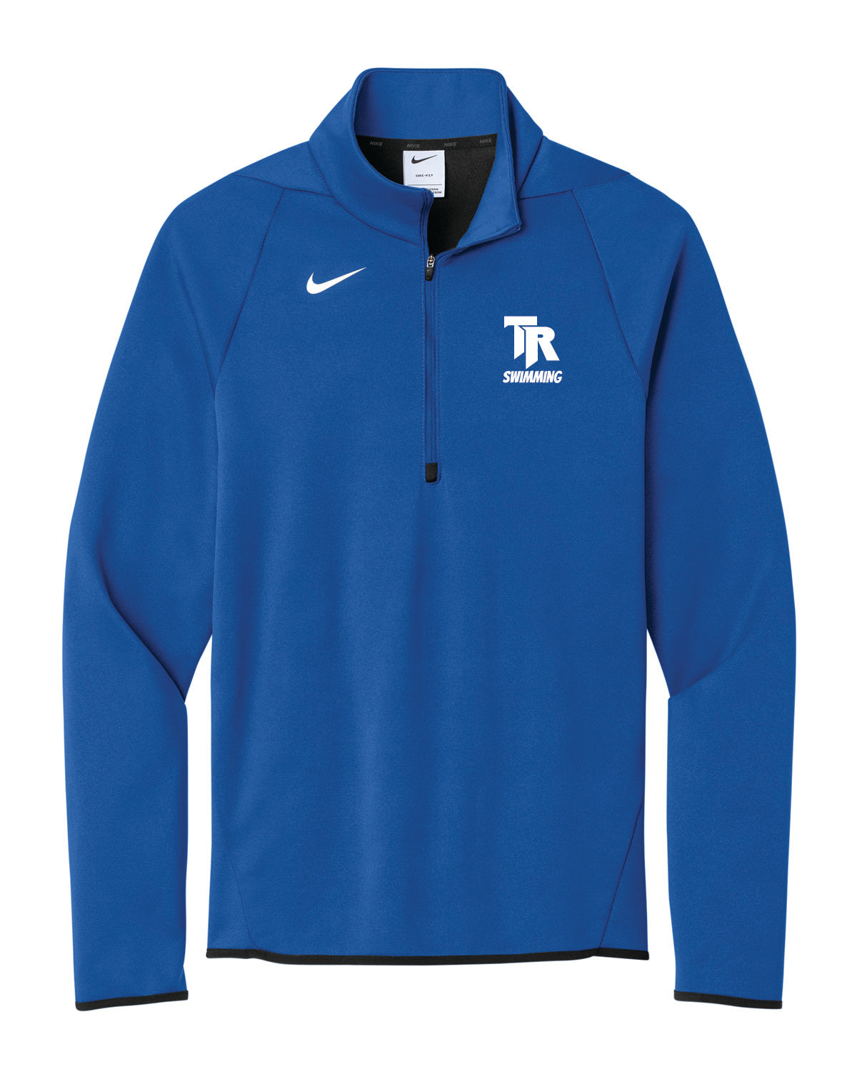 Thunder Ridge Swimming - Embroidered - Nike Therma-FIT 1/4-Zip Fleece - CN9492