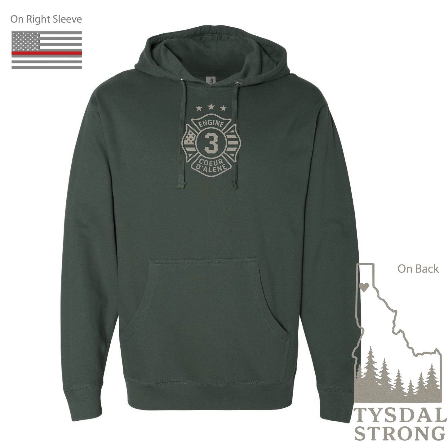 Tysdal Strong - Midweight Hoodie