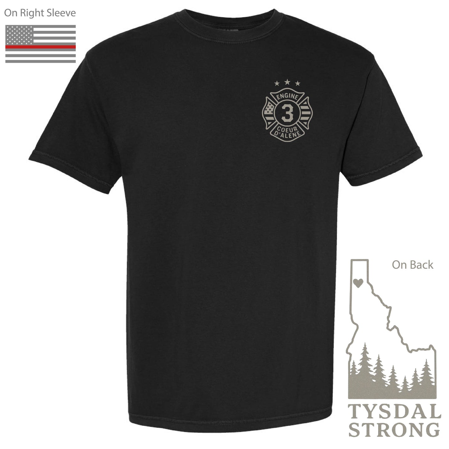 Tysdal Strong - Comfort Colors Tee