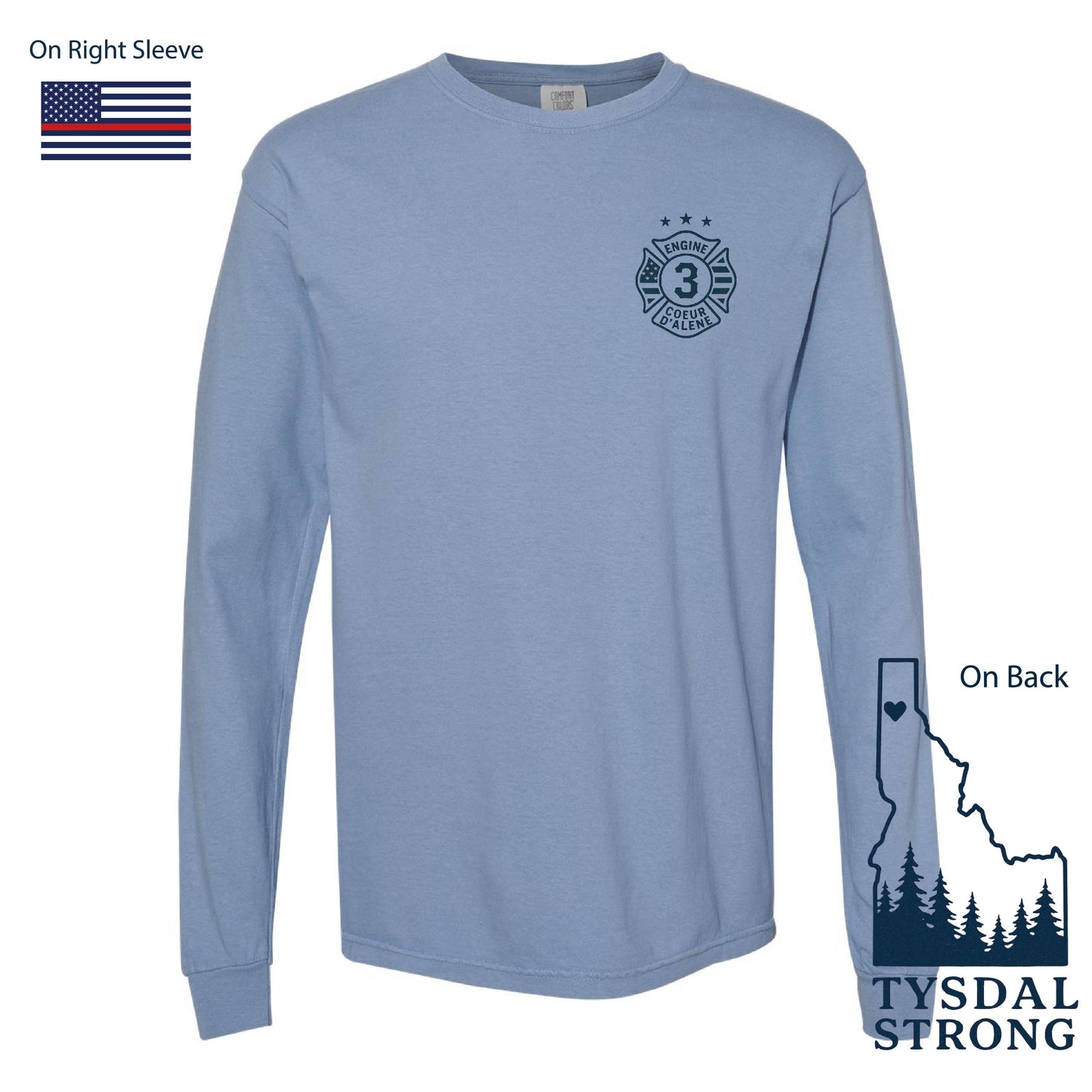 Tysdal Strong - Comfort Colors Long Sleeve