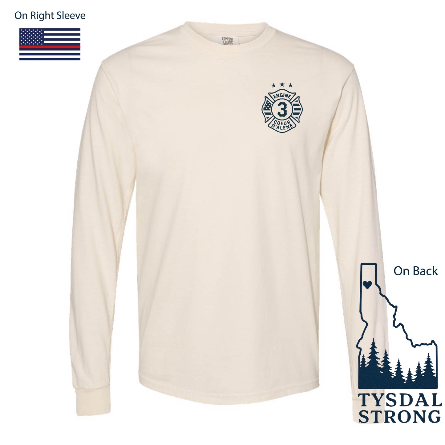 Tysdal Strong - Comfort Colors Long Sleeve