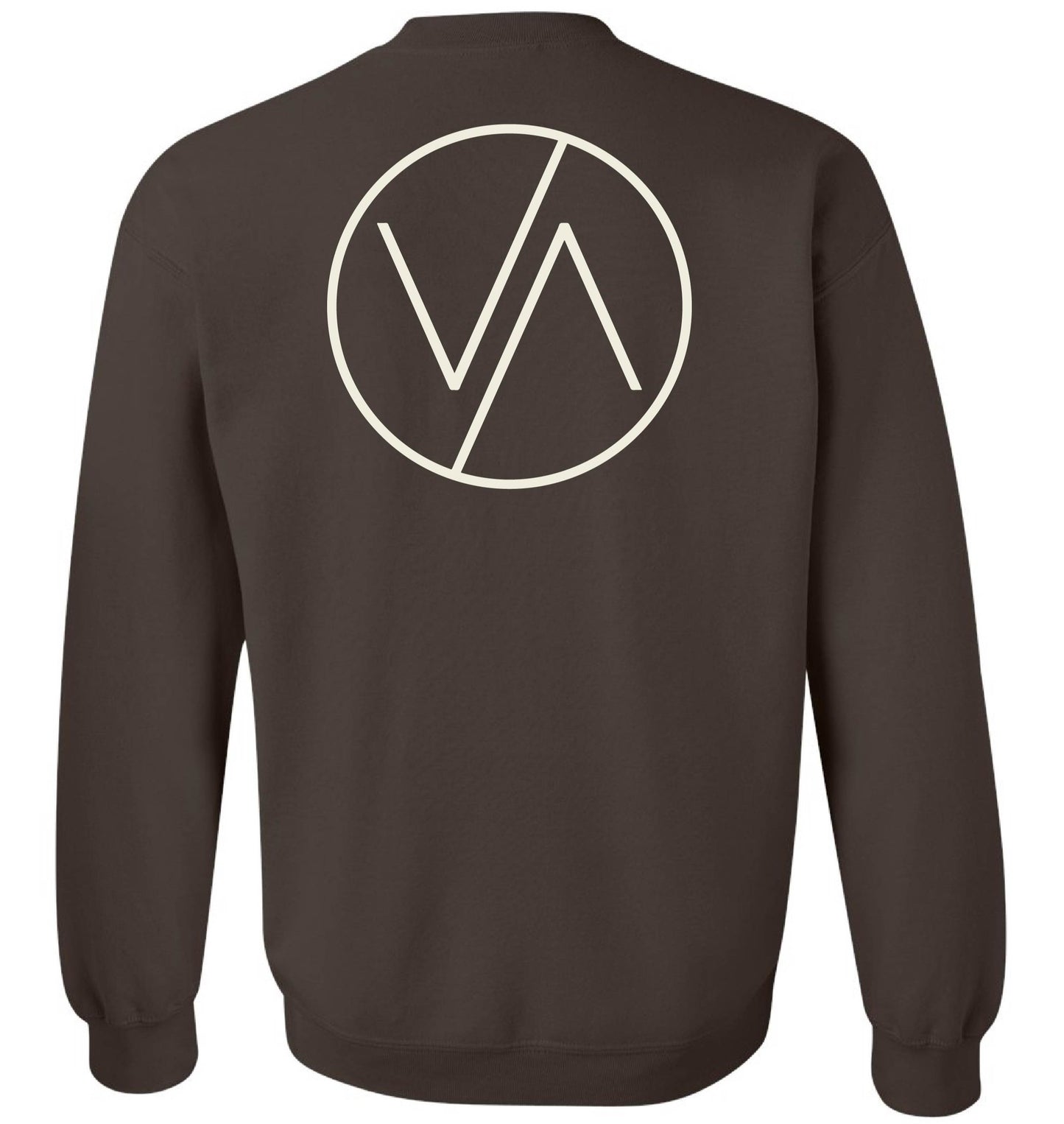 Oversized Word & Circle Logo (f&b) - BASIC Fleece