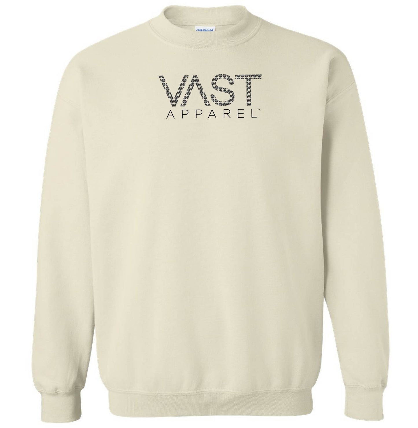 Patterned Background VAST word - BASIC Fleece