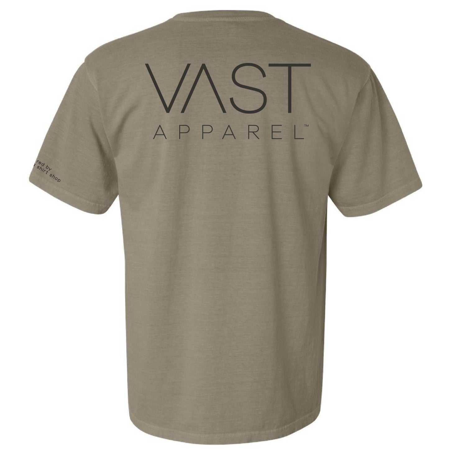 Centered Mini Circle Logo - Comfort Colors Tee
