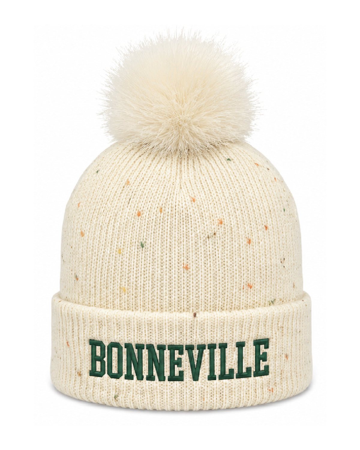 Bonneville High School x VAST Apparel - BONNEVILLE Embroidered Pom Beanie - 6014