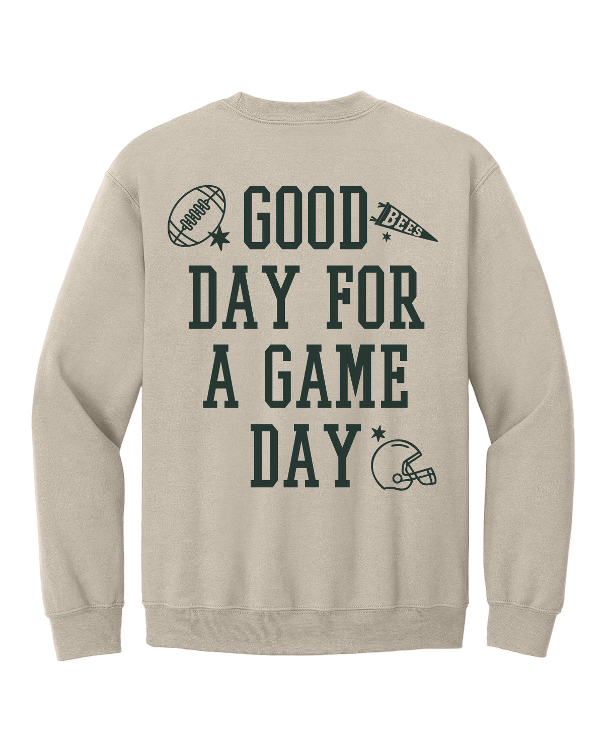 Bonneville High School x VAST Apparel - Basic Fleece Crewneck - Good Day For A Game Day
