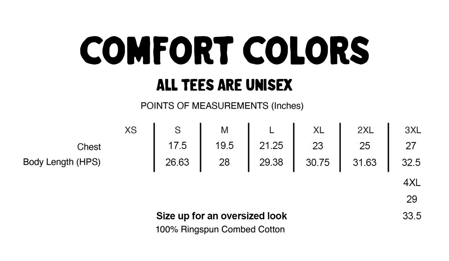 Tysdal Strong - Comfort Colors Long Sleeve