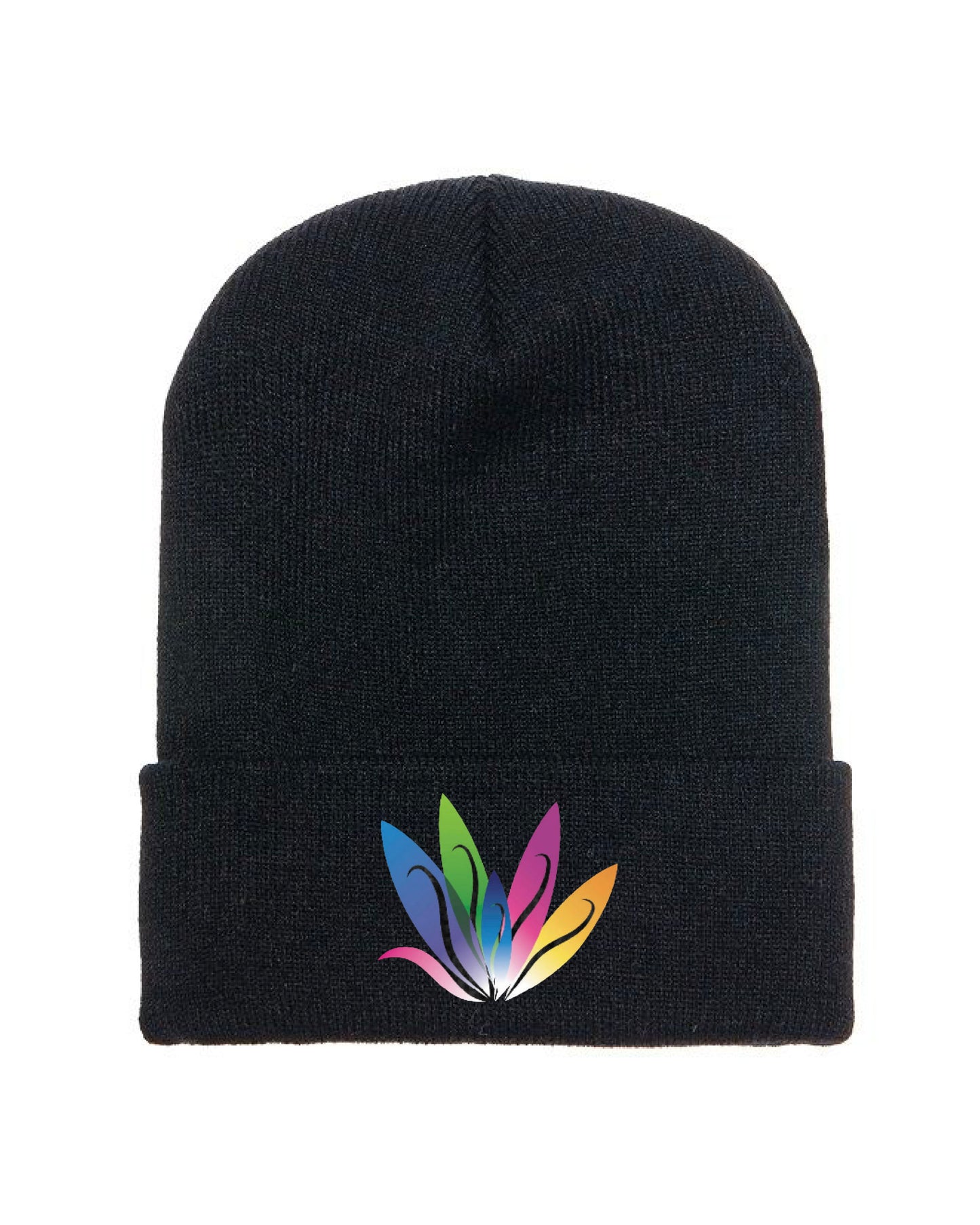 Embroidered Cuffed Knit Beanie - Clinical Research Prime