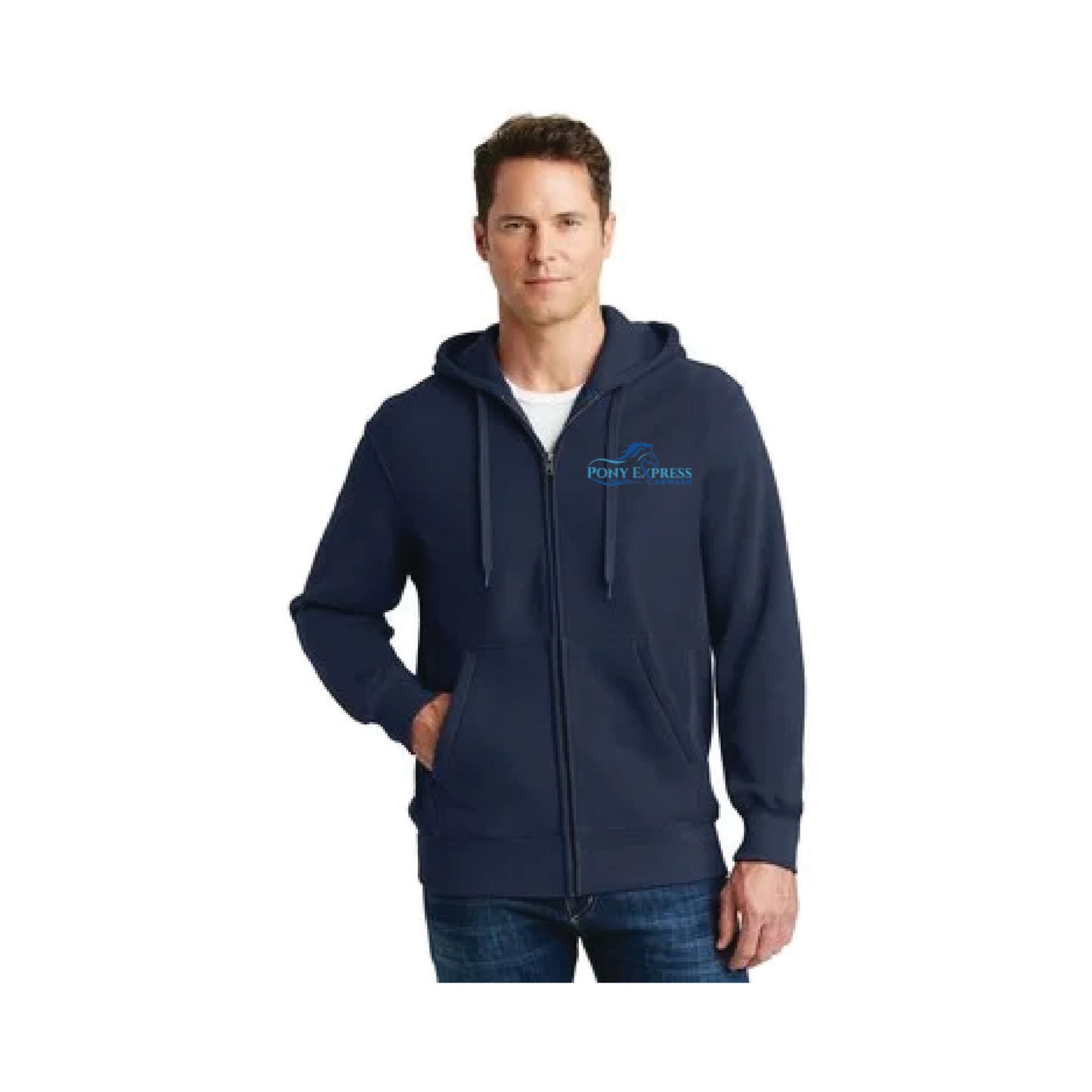 F282 - Heavy Weight Full Zip Hooded Sweatshirt