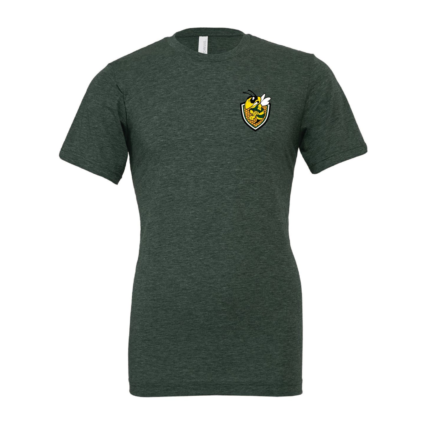 Bonneville Soccer Fan Gear - One Team, One Heart - Bella Canvas Tee
