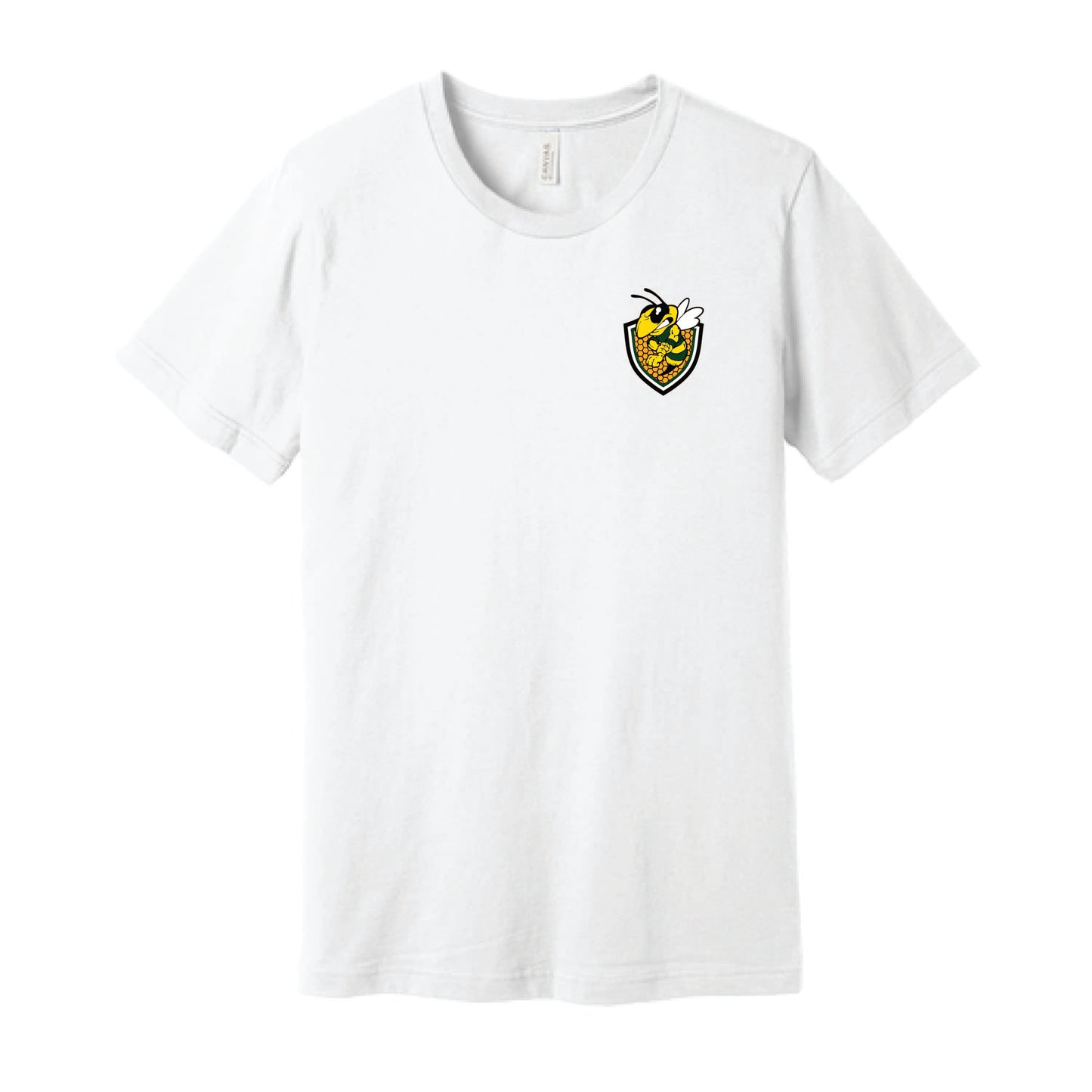 Bonneville Soccer Fan Gear - One Team, One Heart - Bella Canvas Tee
