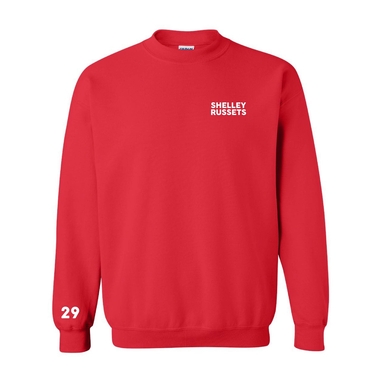 Shelley Russets - On Game Day We Wear Red - Red Basic Fleece
