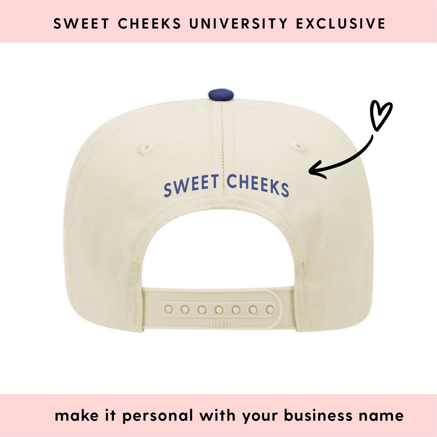 BRONZED BUNS & NO FUZZ - Trucker Hat by Sweet Cheeks University