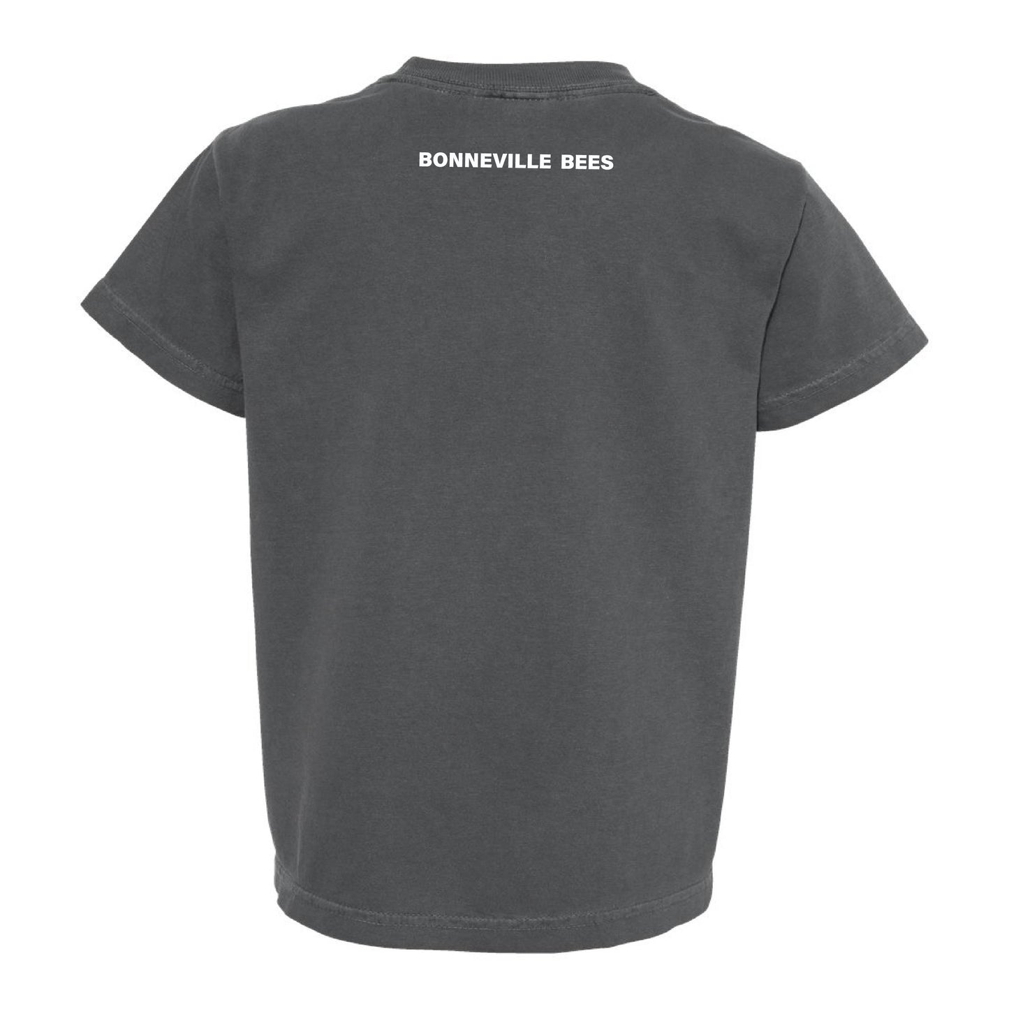 Stinger Bee - mini Bonneville Bees (centered & bd) - Comfort Colors Tee