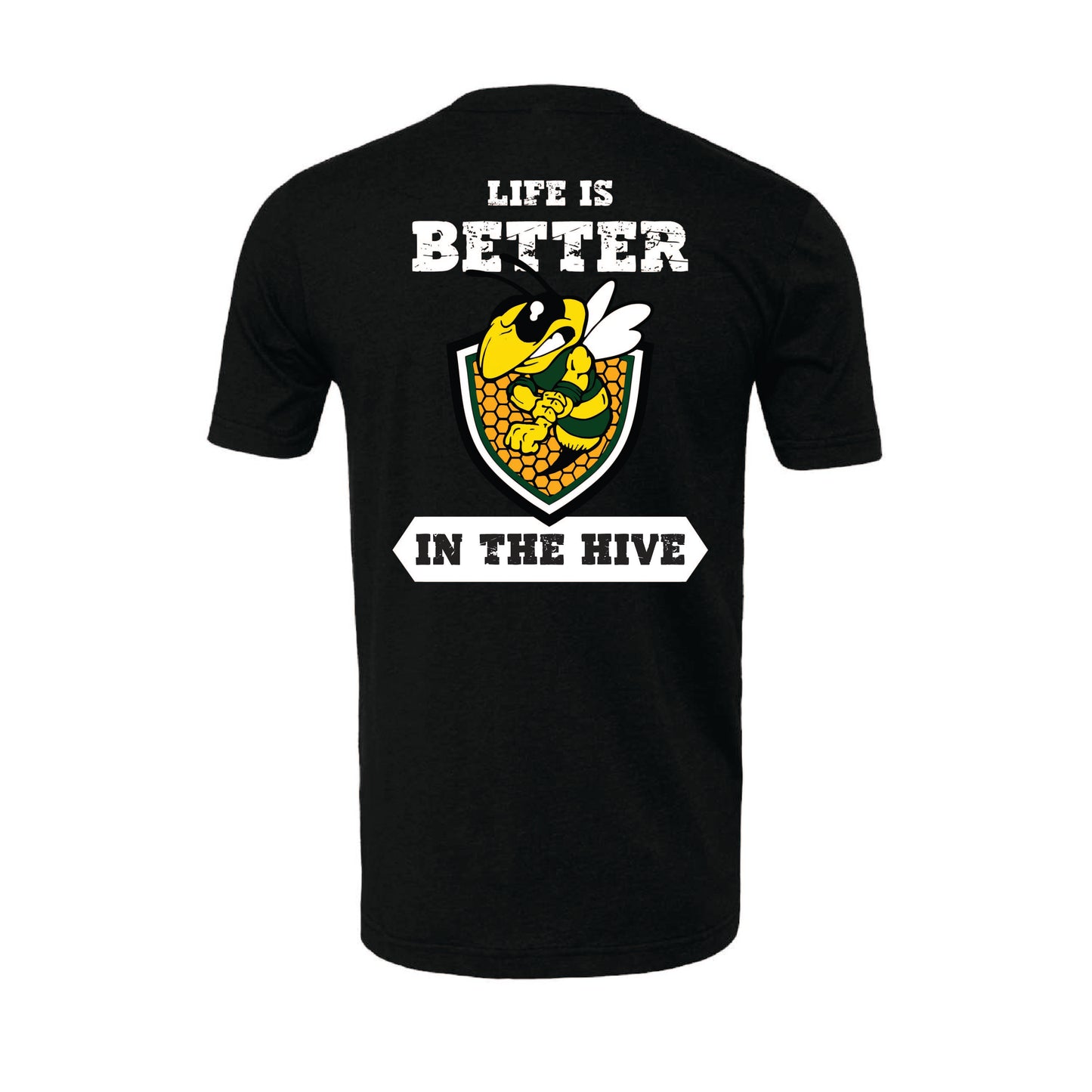 Bonneville Soccer Fan Gear - Life is Better in the Hive - Bella Canvas Tee