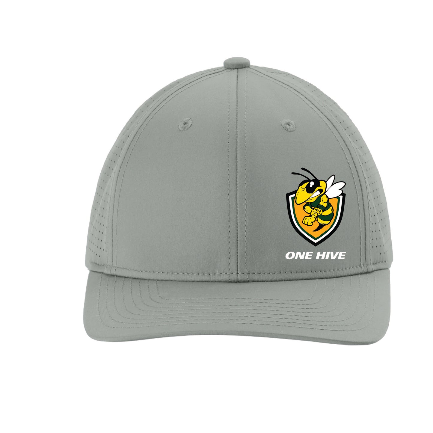 Bonneville Soccer Fan Gear - One Hive - Sport Tek Adjustable Cap - EMBROIDERED