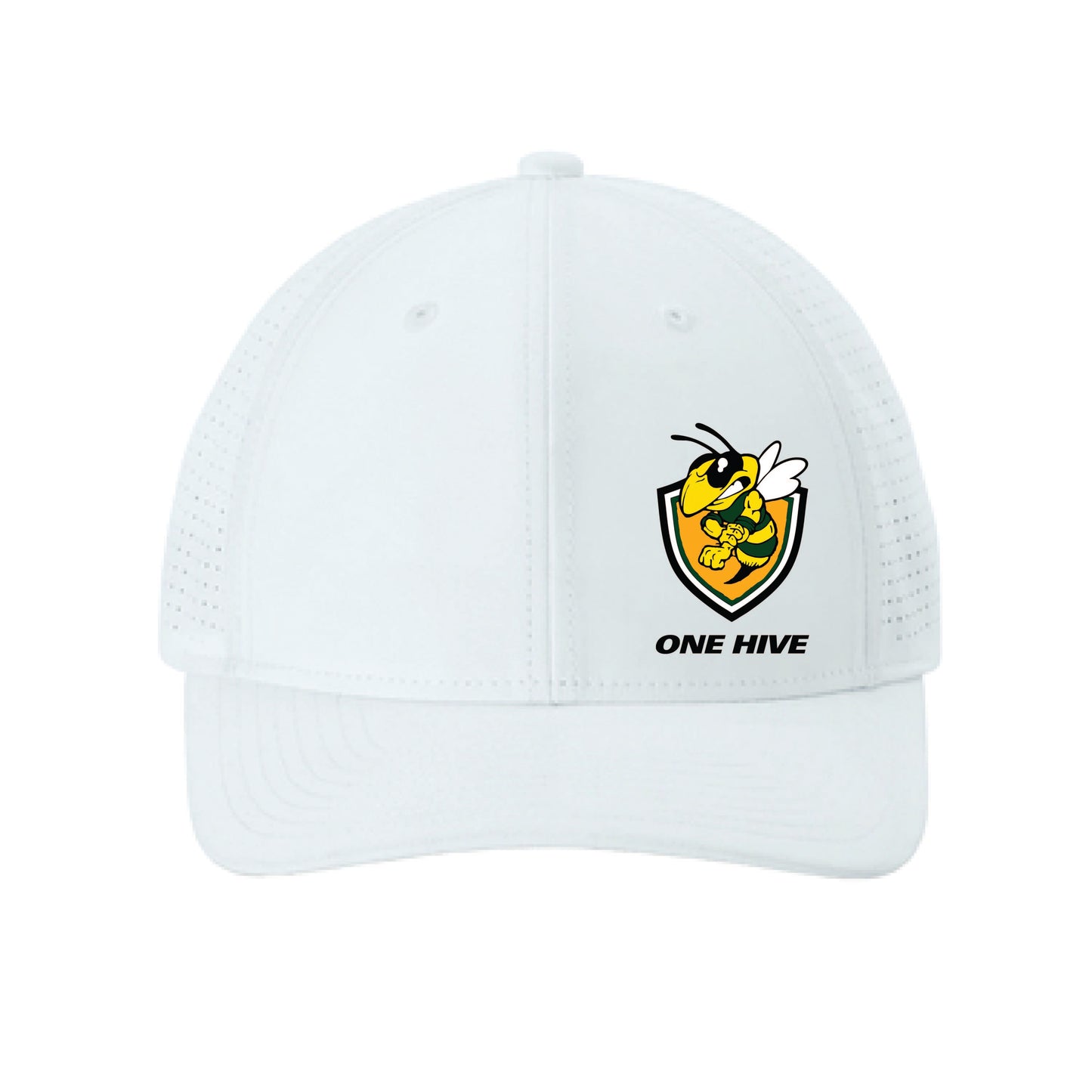 Bonneville Soccer Fan Gear - One Hive - Sport Tek Adjustable Cap - EMBROIDERED