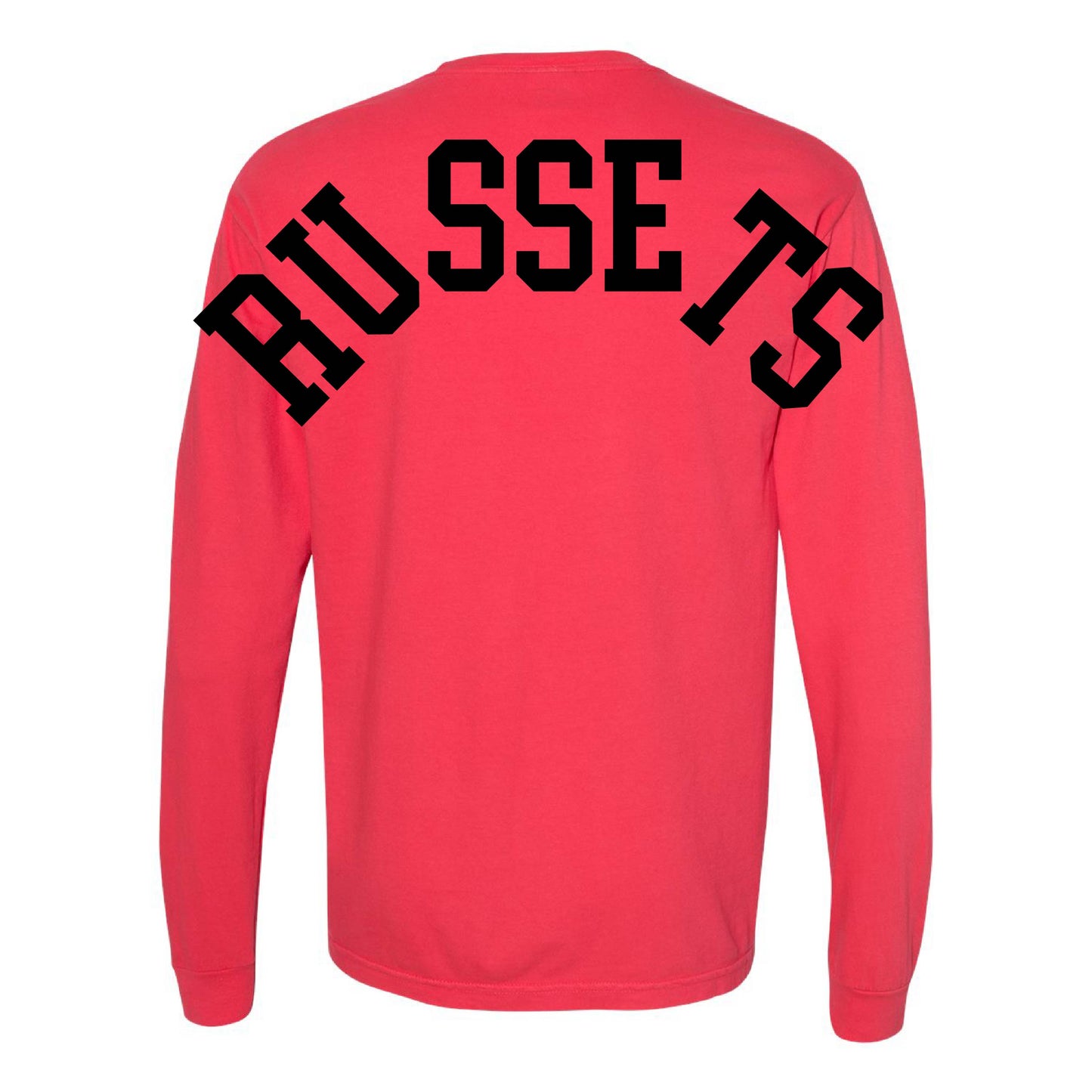 Shelley Russets - Arched Russets - Paprika LONG Sleeve Comfort Colors Tee