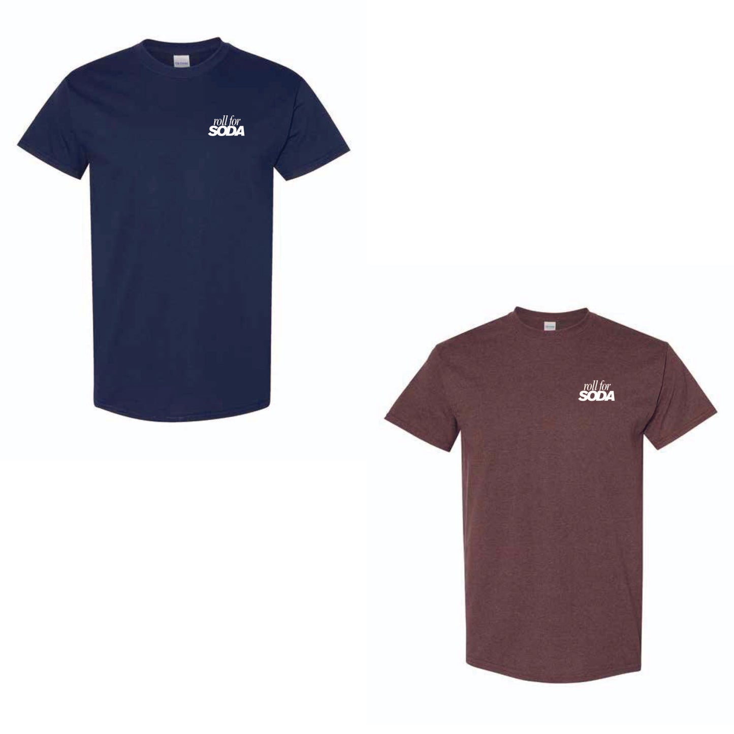 Roll For Soda - Simple Logo - Gildan Tee