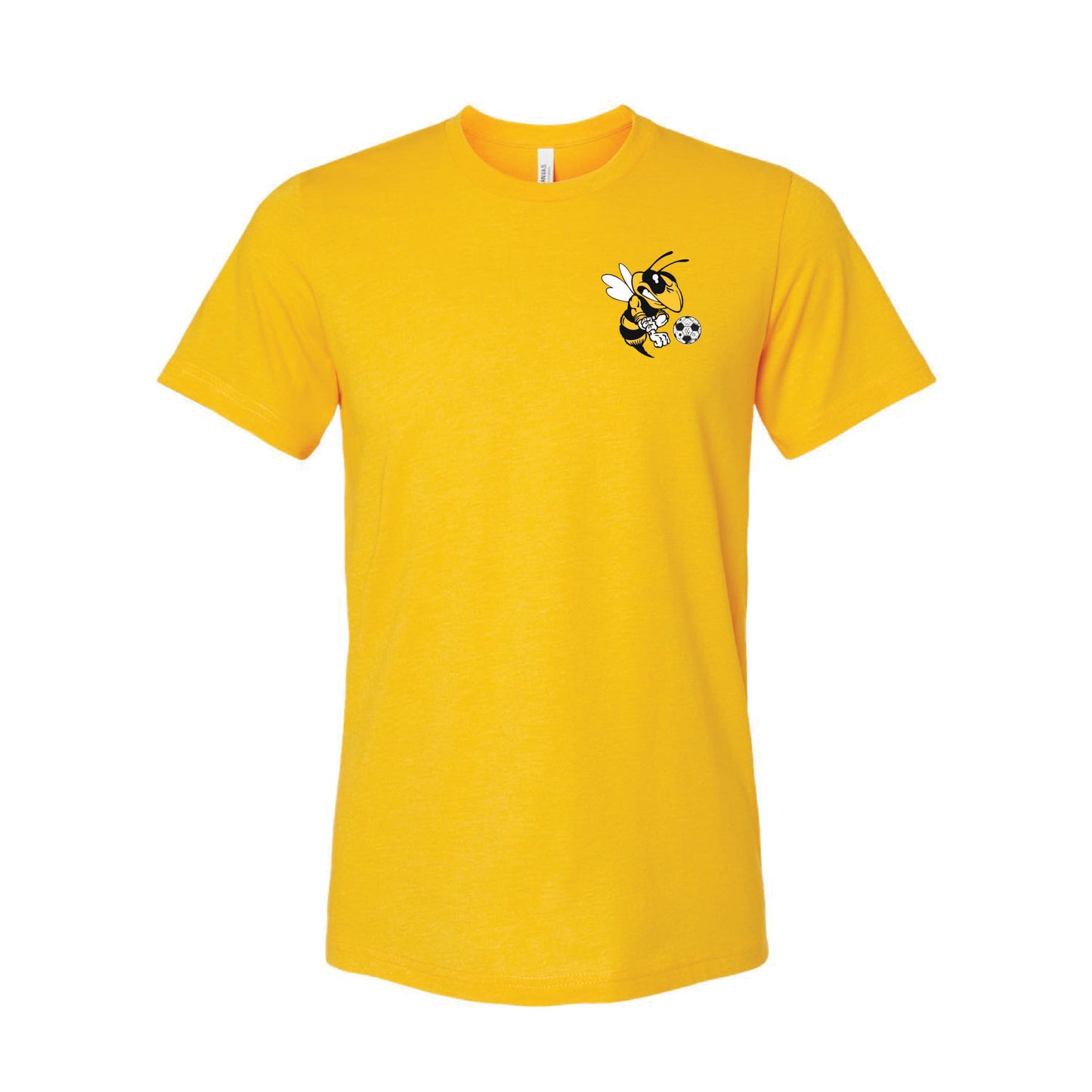 Bonneville Soccer Fan Gear - Soccer Ball - Bella Canvas Tee